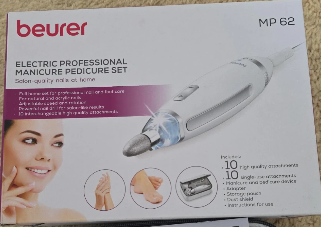 Beurer Electric Professional Manicure Pedicure Set MP 62