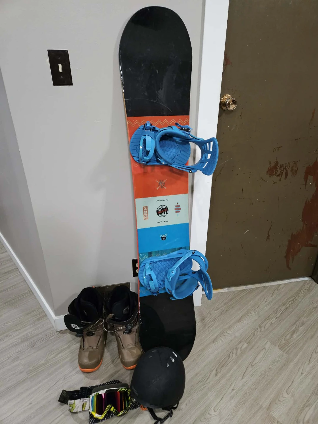 K2 Parkstar Snowboard with Bindings and Boots - photo 2