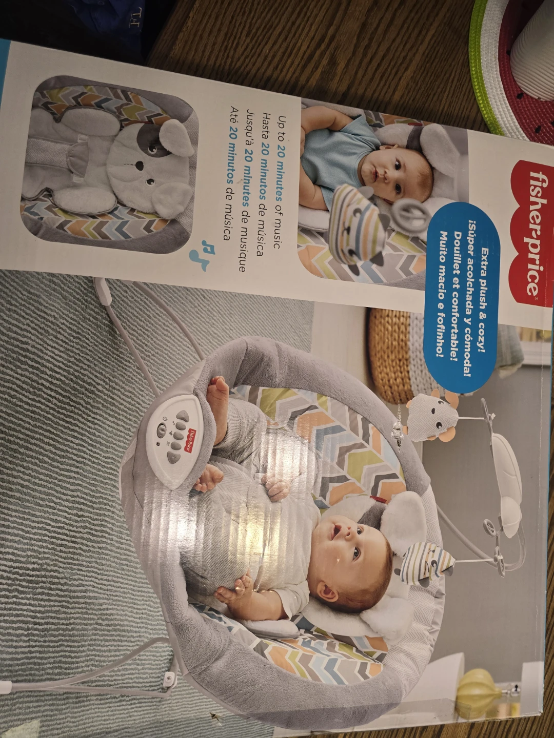 Fisher-Price Baby Bouncer with Music
