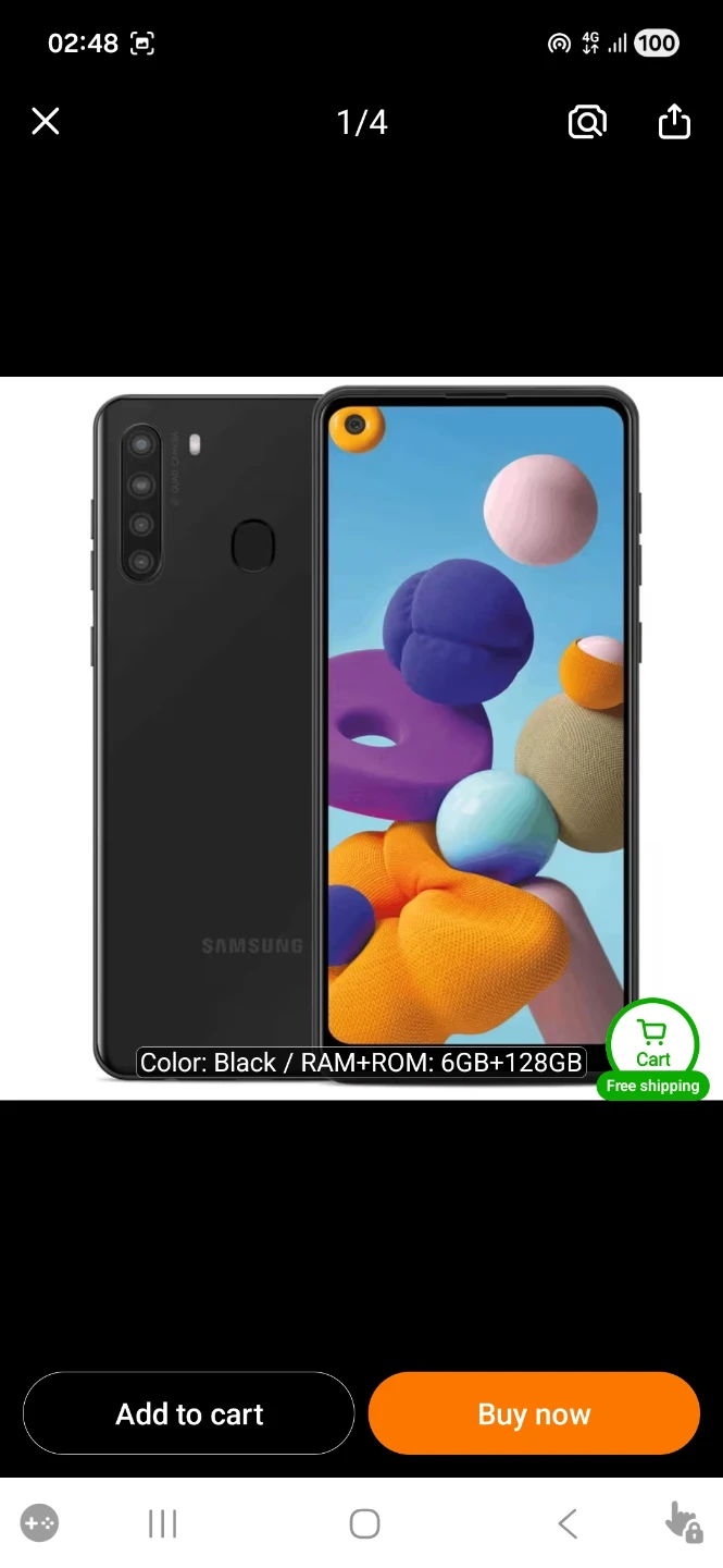 Samsung A21s Smartphone - photo 2