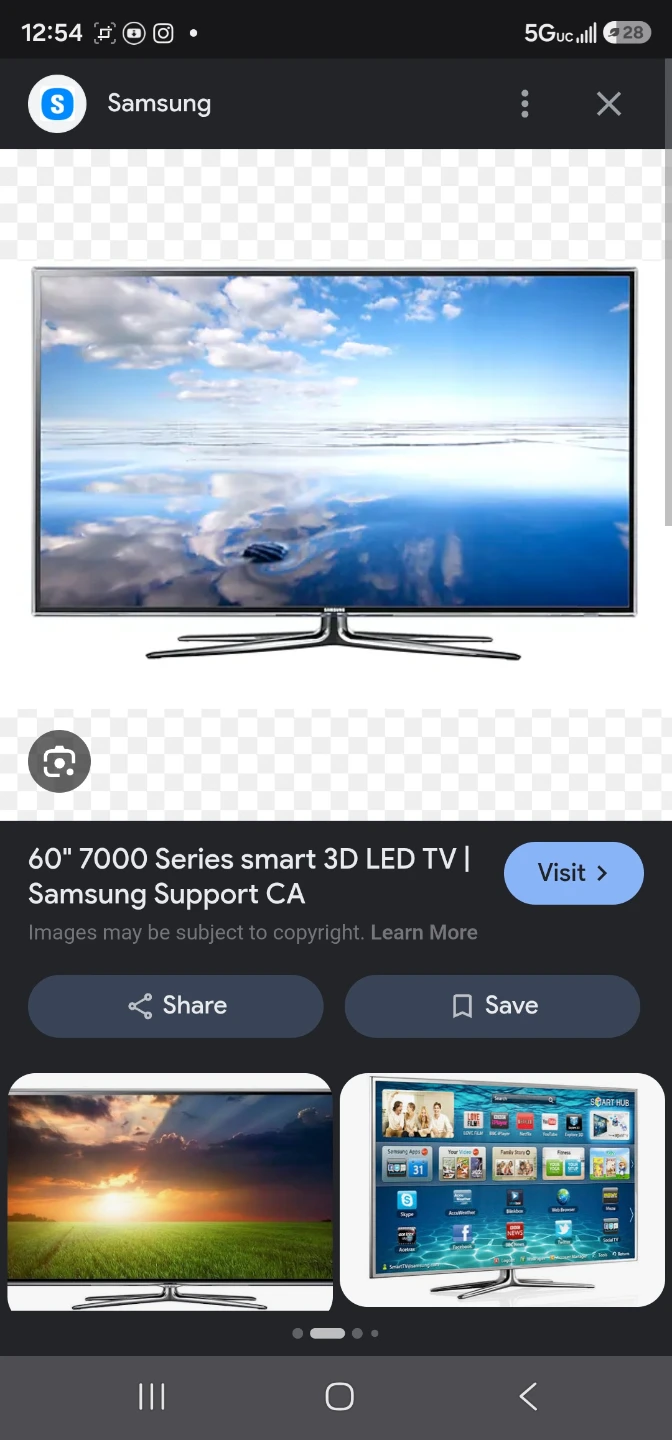 Samsung 60" 7000 Series Smart 3D LED TV
