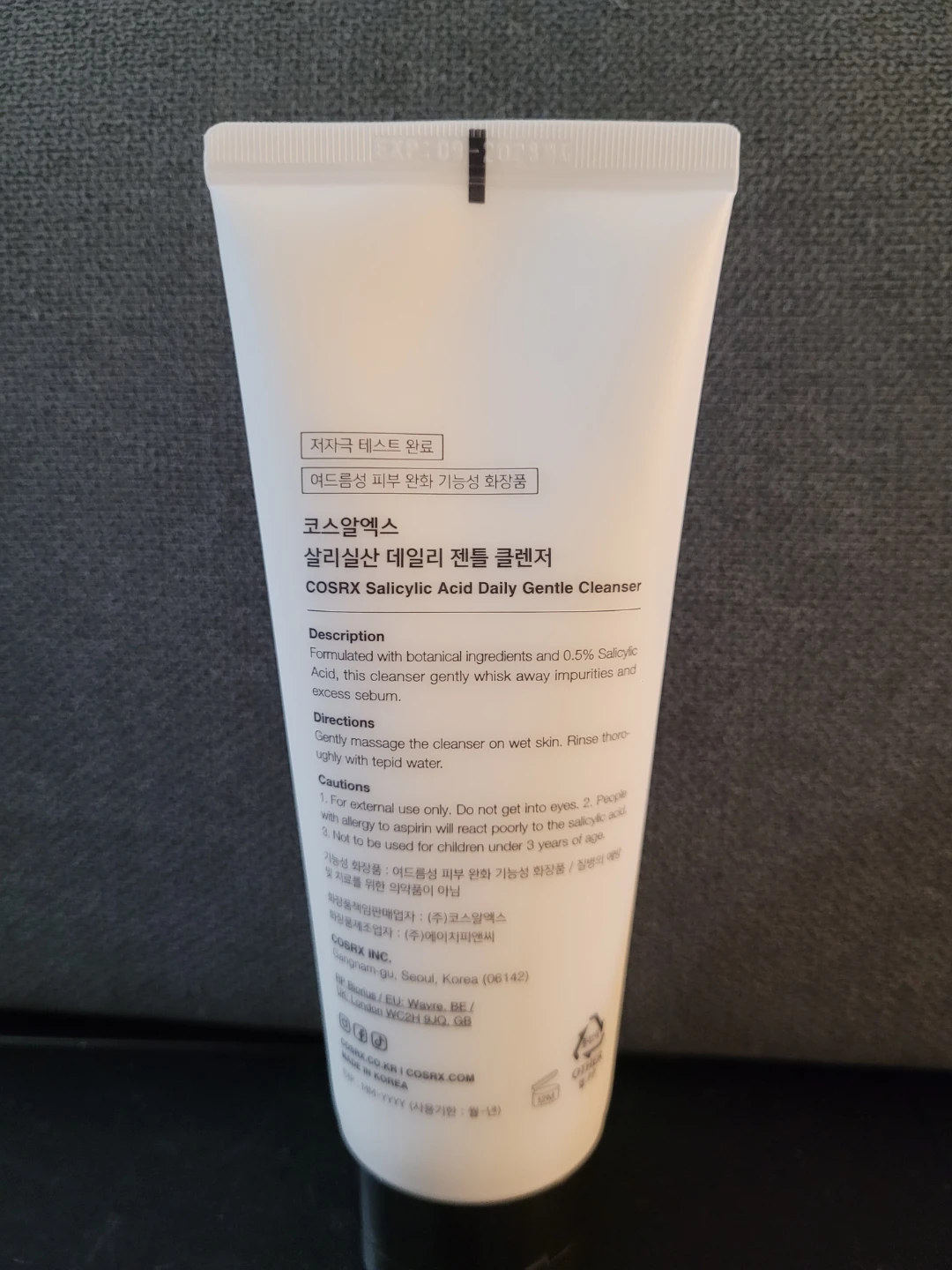 COSRX Salicylic Acid Daily Gentle Cleanser 150ml - photo 2