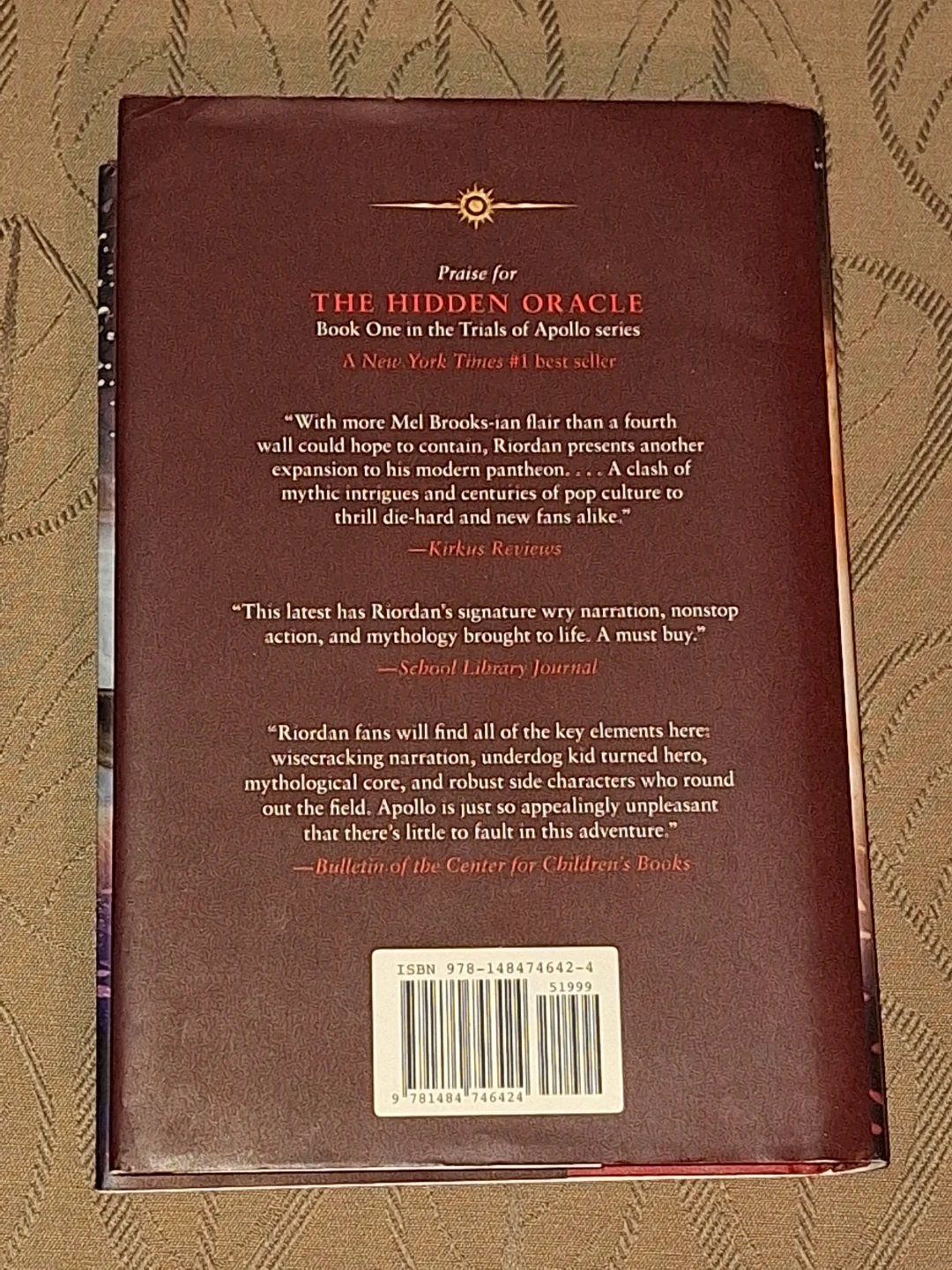 The Trials of Apollo Book Two: The Dark Prophecy by Rick Riordan - photo 2