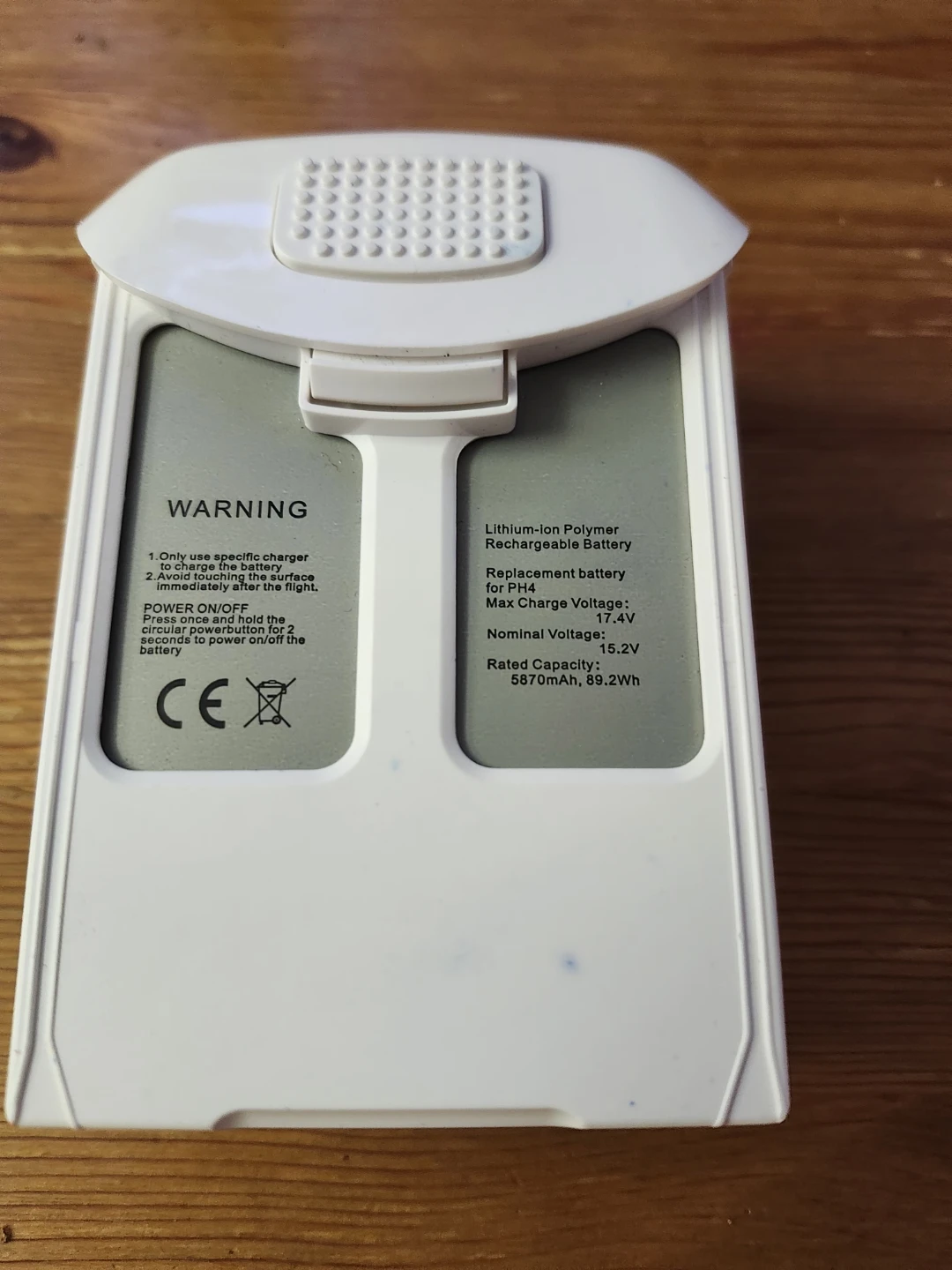 Replacement Lithium-ion Battery for PH4 Drone - photo 3