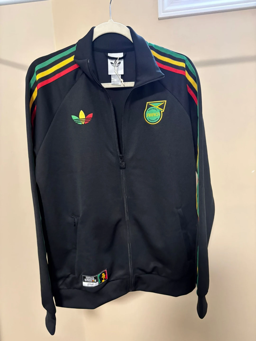 Adidas Jamaica Football Track Jacket