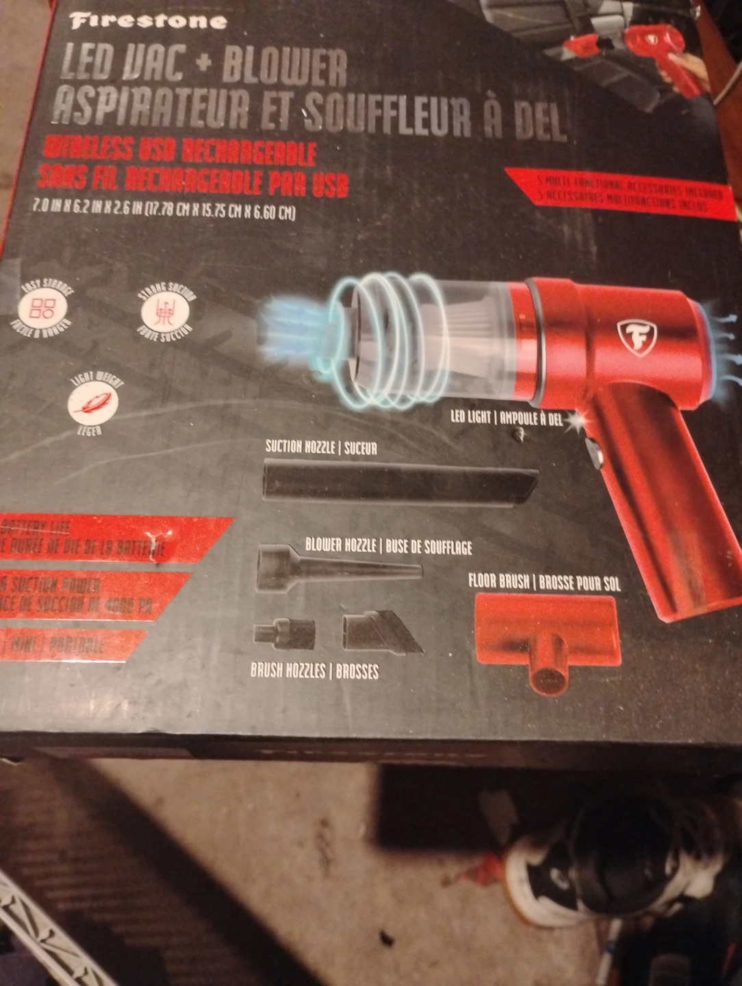 Firestone LED Vac + Blower