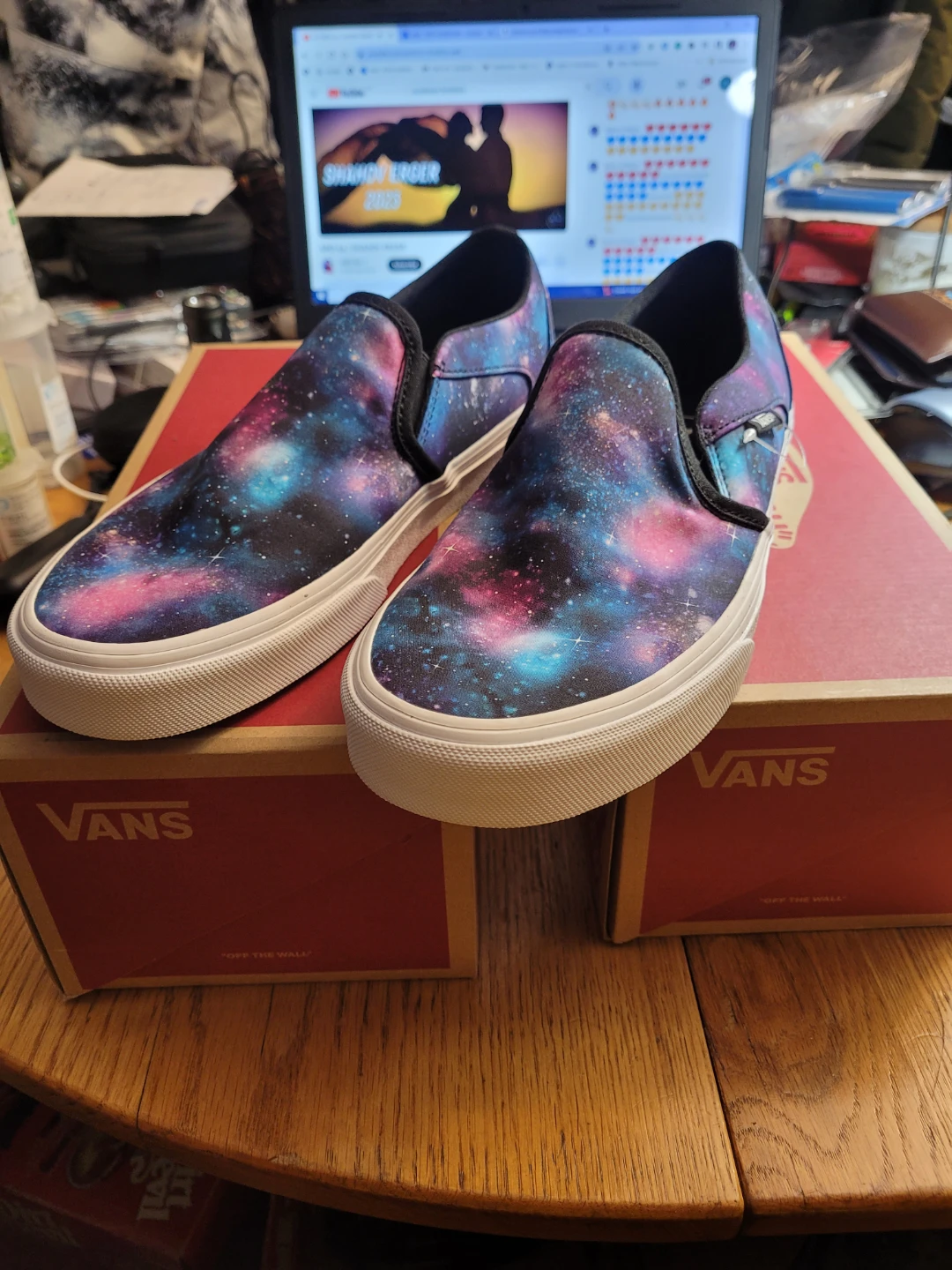 Vans Galaxy Slip-On Shoes