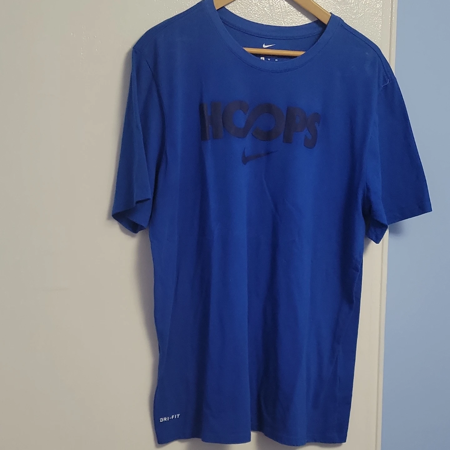 Nike Dri-FIT Hoops T-Shirt XL Blue - photo 3