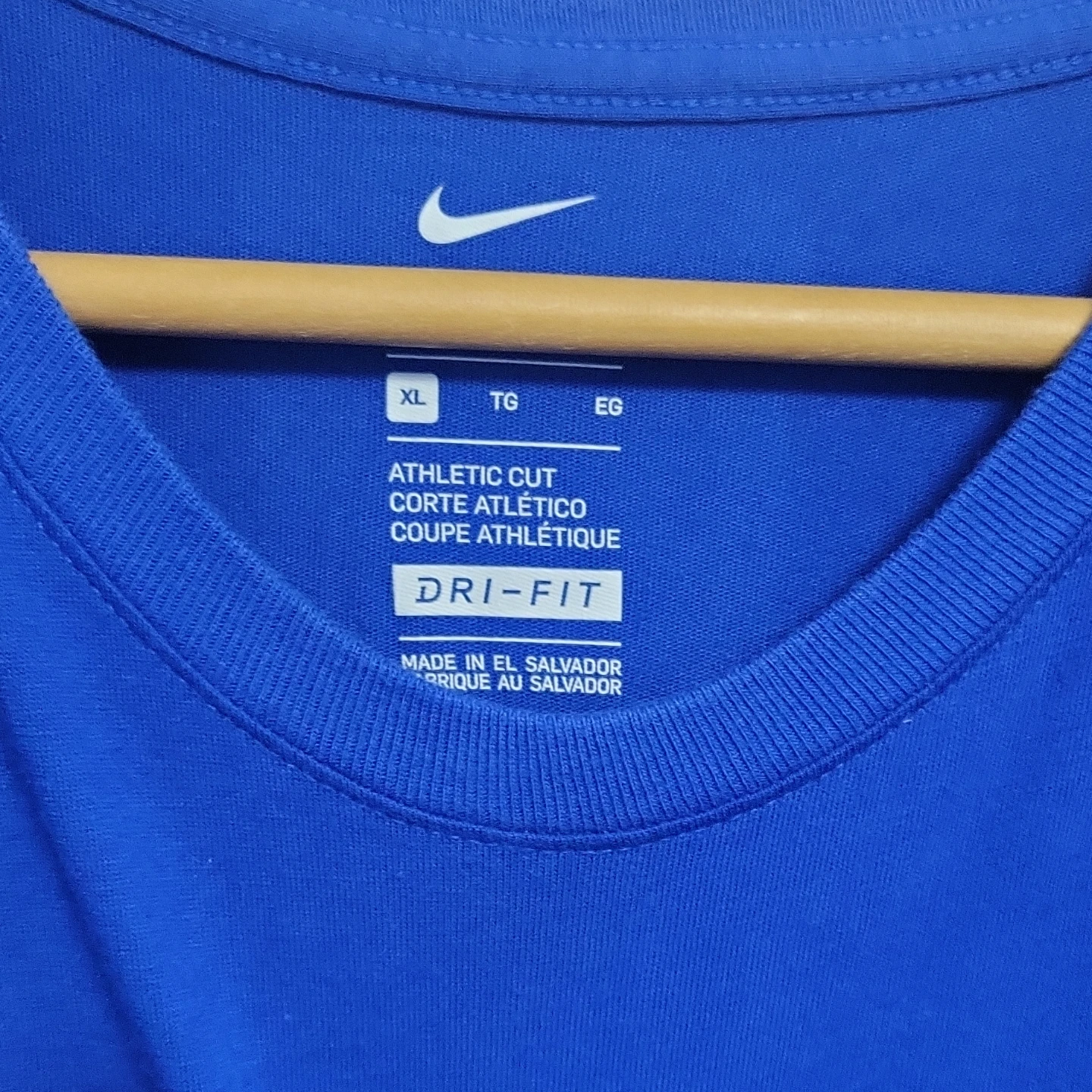 Nike Dri-FIT Hoops T-Shirt XL Blue - photo 5