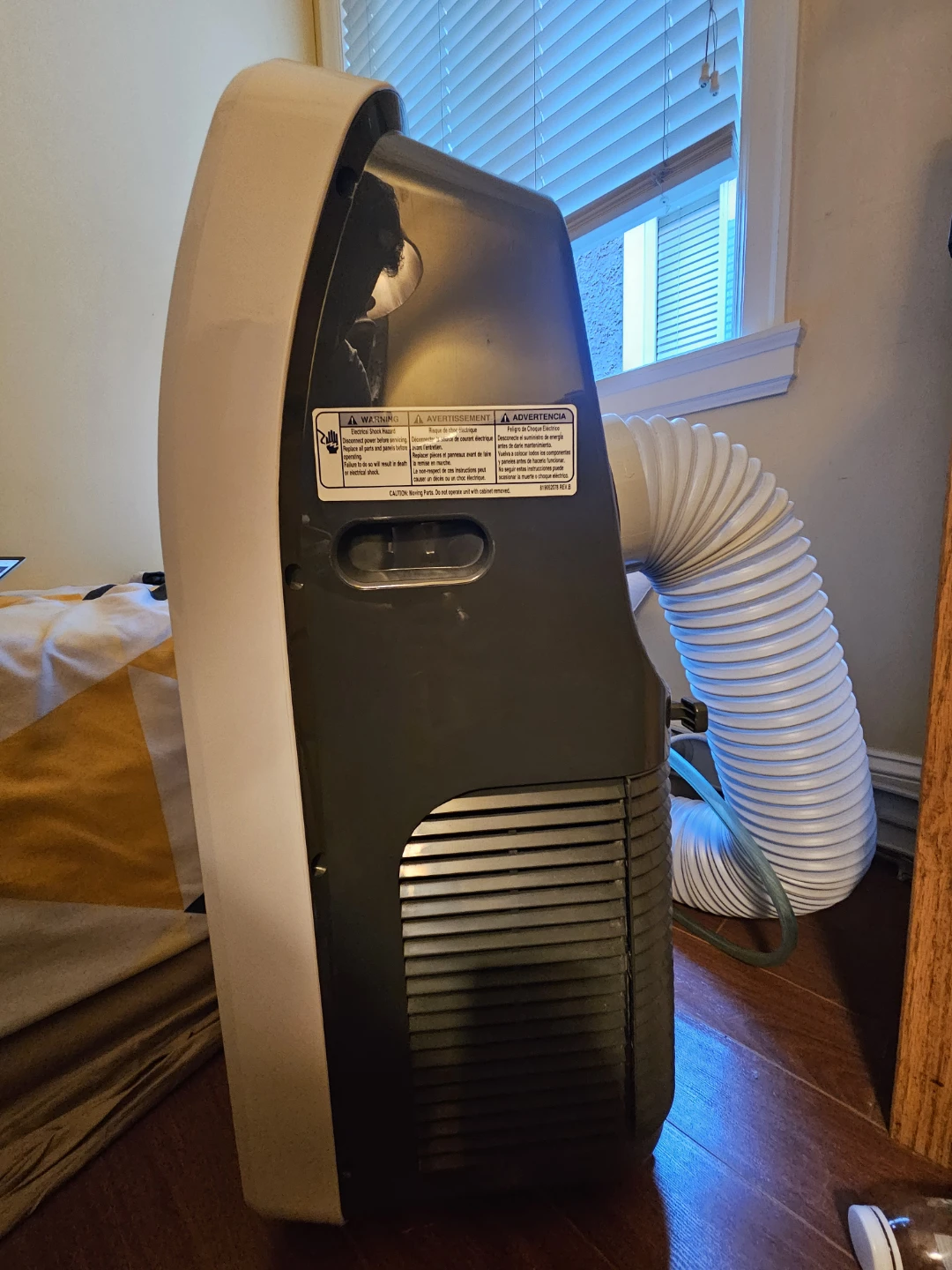 Insignia Portable Air Conditioner with Exhaust Hose and Frame - photo 4