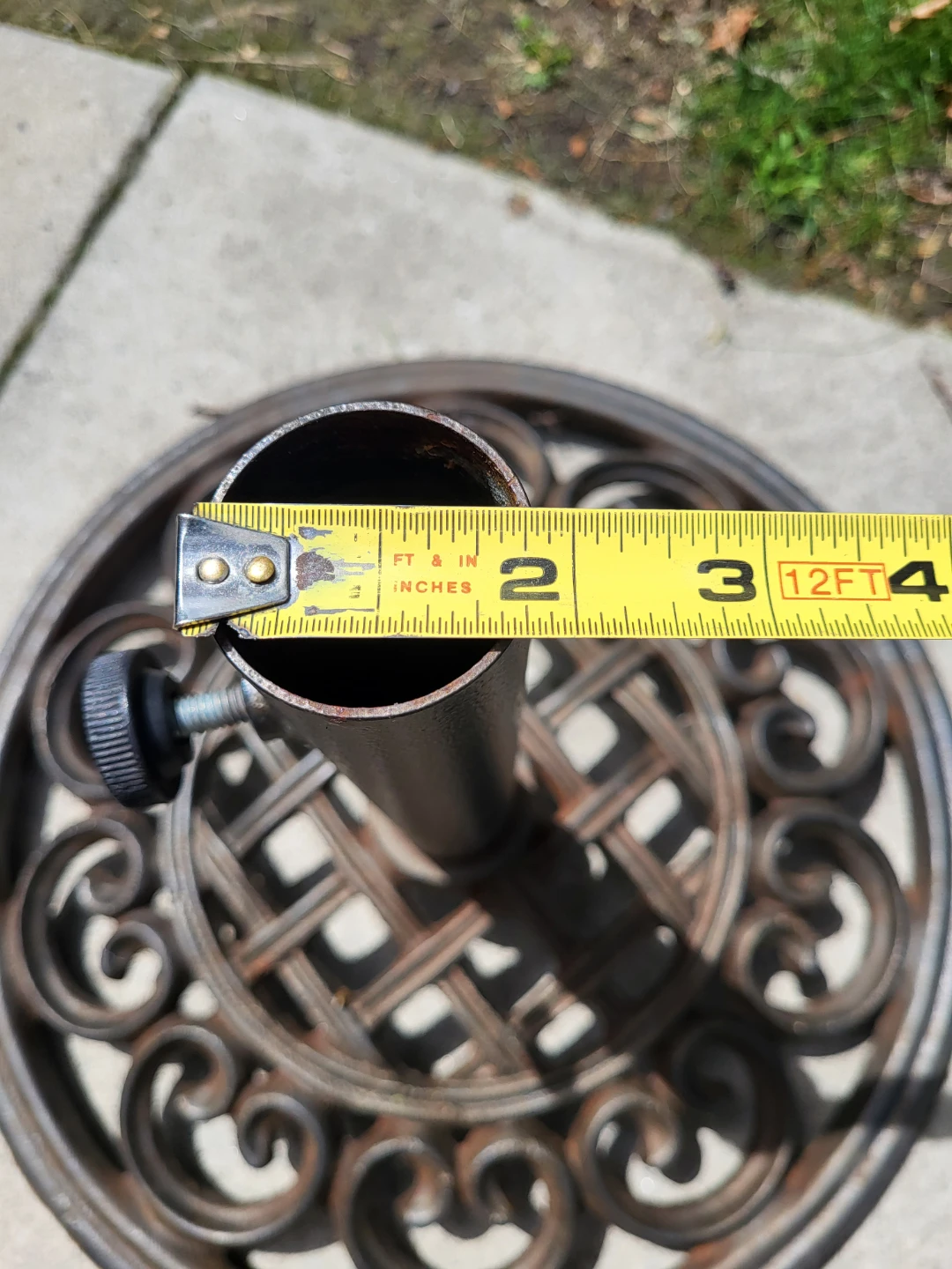 Ornate Patio Umbrella Stand Base - photo 3