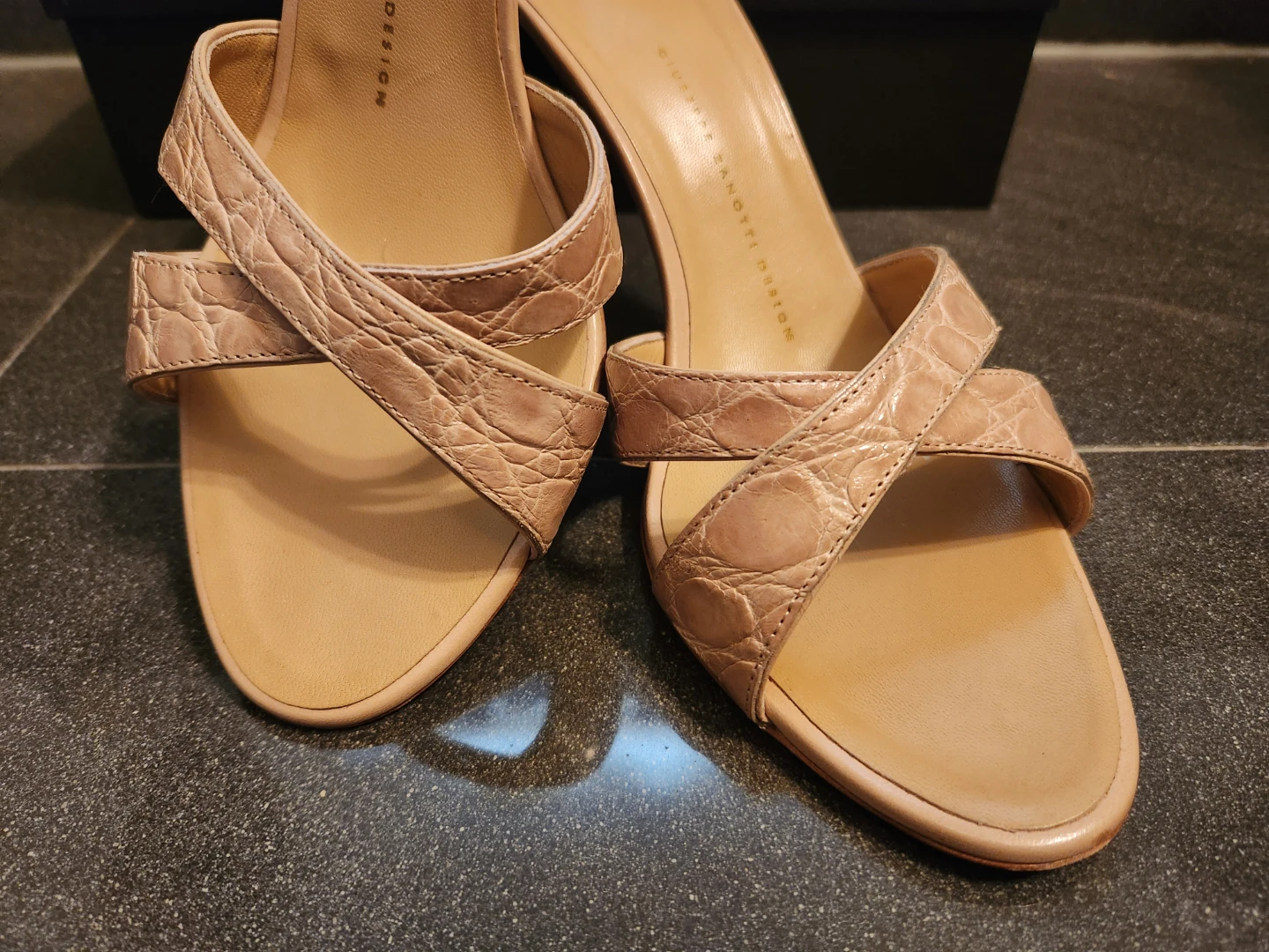 Giuseppe Zanotti Embellished Heeled Sandals Size 10 - photo 4