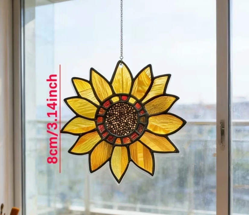Bright and Cheery Yellow 🌻 Sunflower Suncatcher - photo 2