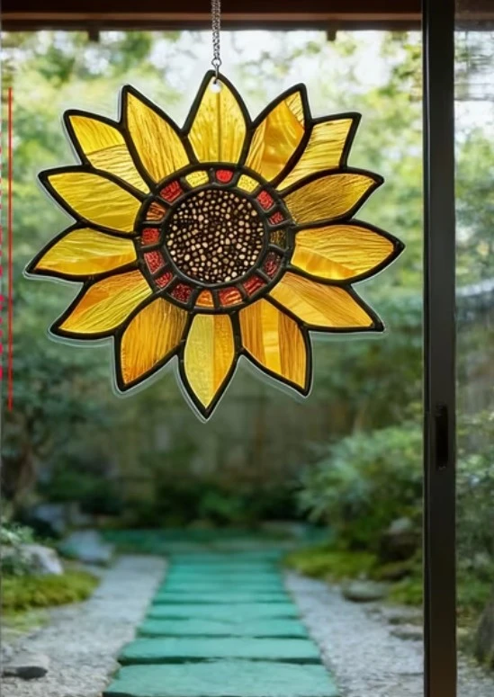Bright and Cheery Yellow 🌻 Sunflower Suncatcher - photo 3