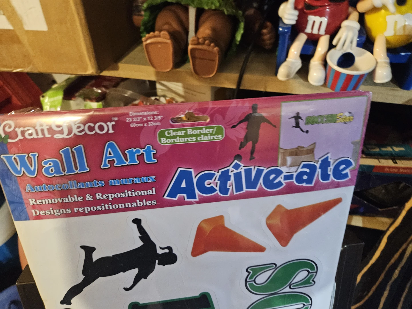 Craft Decor Wall Art - Soccer Star Bend It! - photo 4