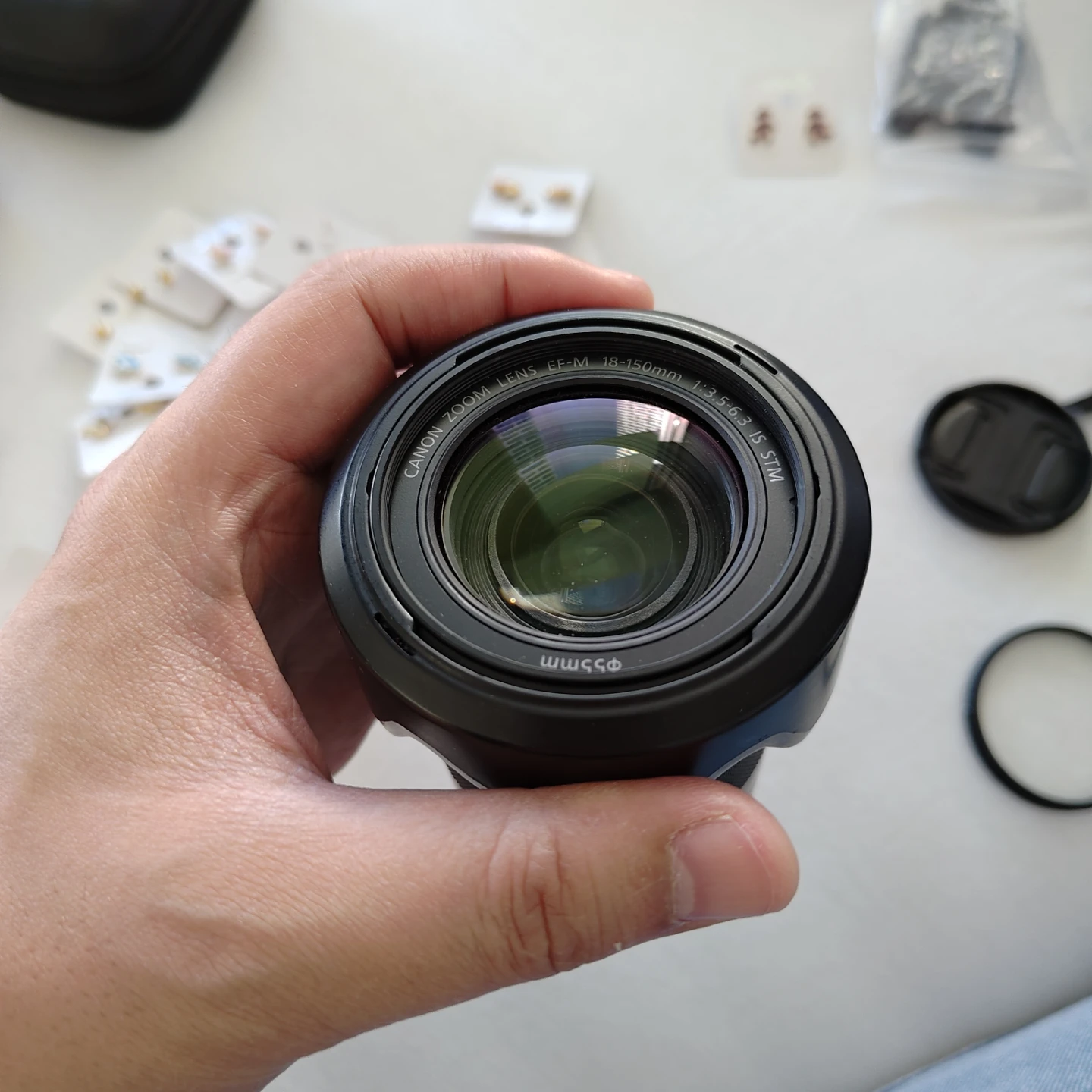 Canon EF-M 18-150mm f/3.5-6.3 IS STM Lens with Kenko 55mm Filter - photo 4