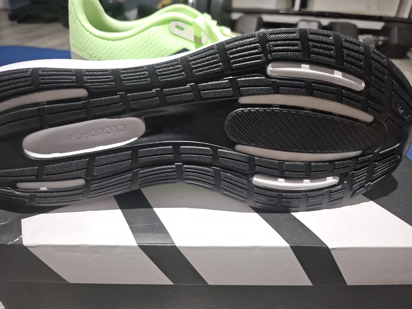 Adidas Running Shoes (Lime Green) - photo 4