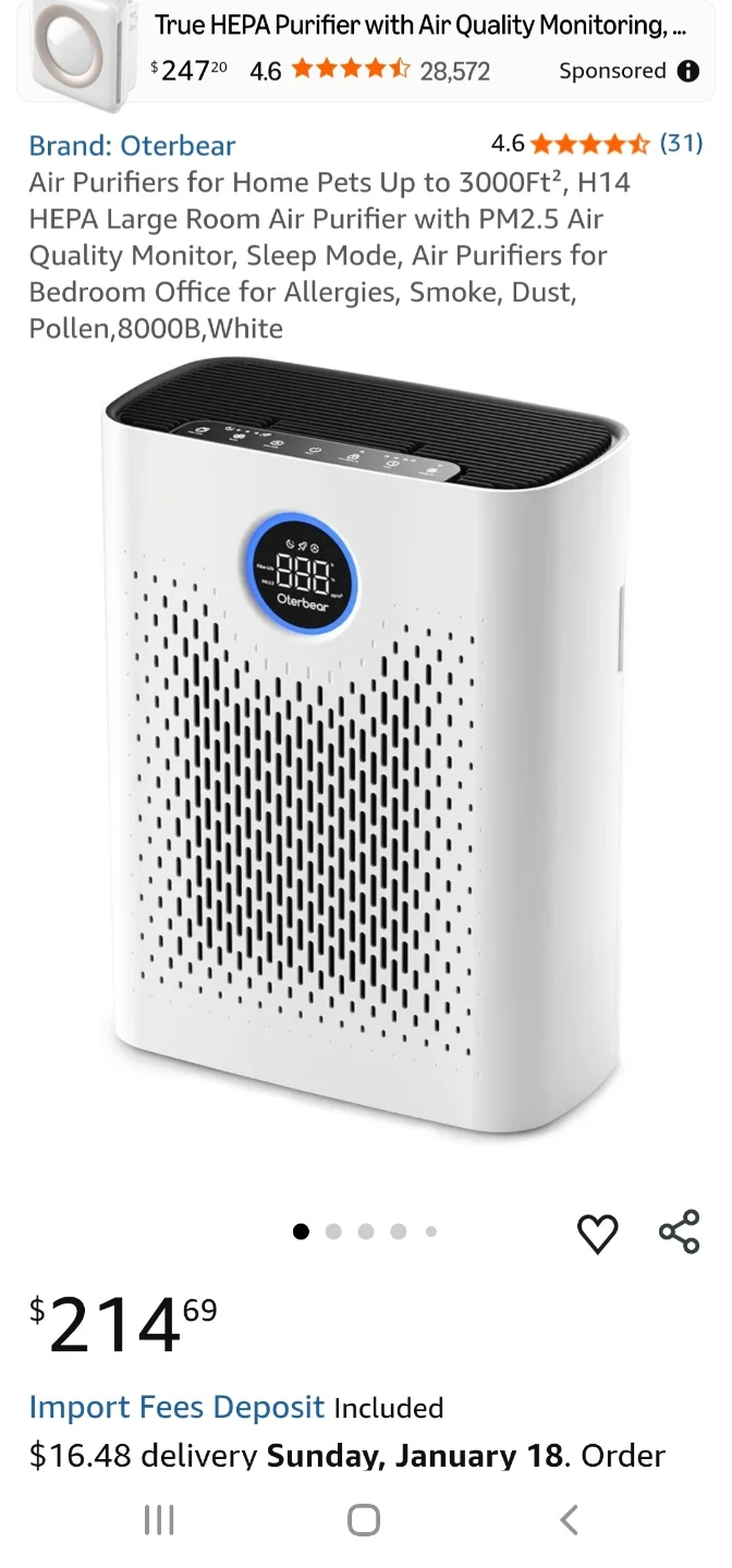 True Hepa Air Purifier