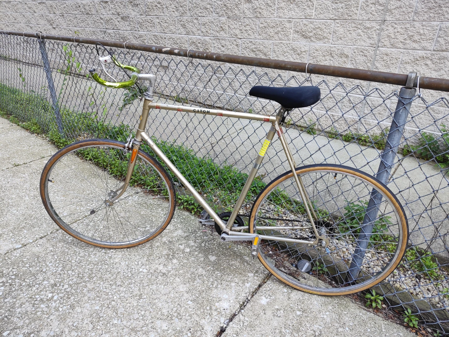 Large frame import single speed road bike - photo 4