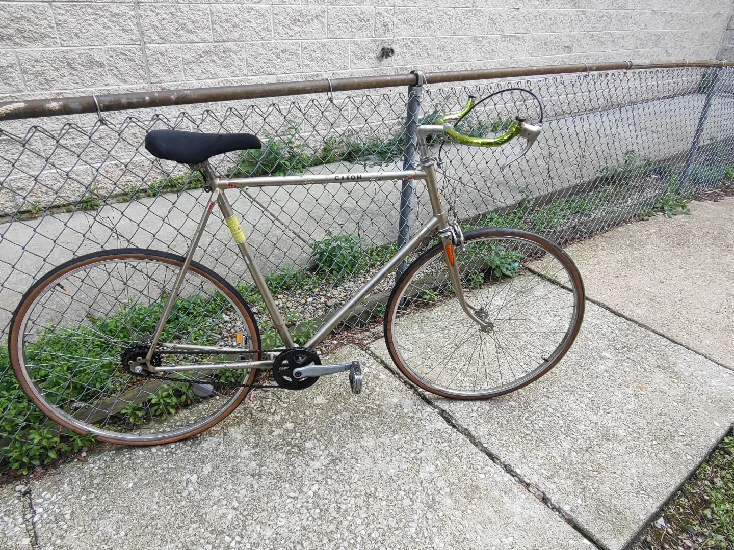 Large frame import single speed road bike - photo 5