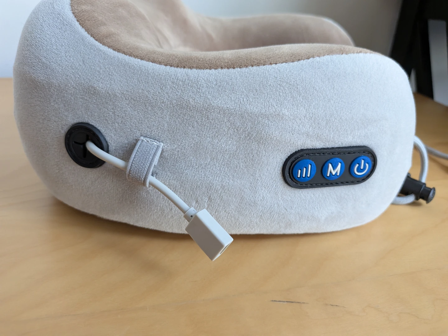Massage Neck Pillow with USB Charging - photo 2