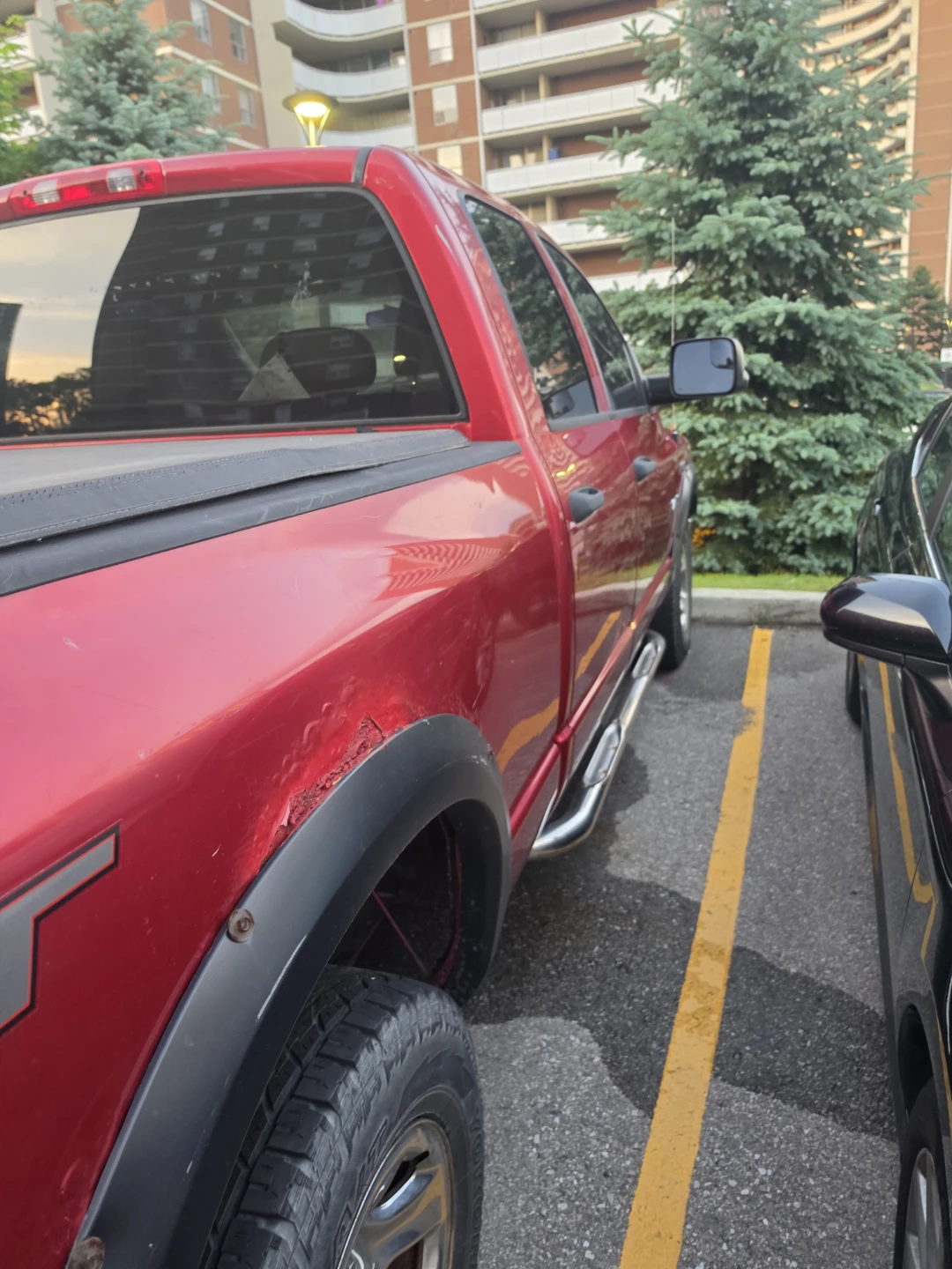 Red Dodge Ram 1500 Pickup Truck - photo 2