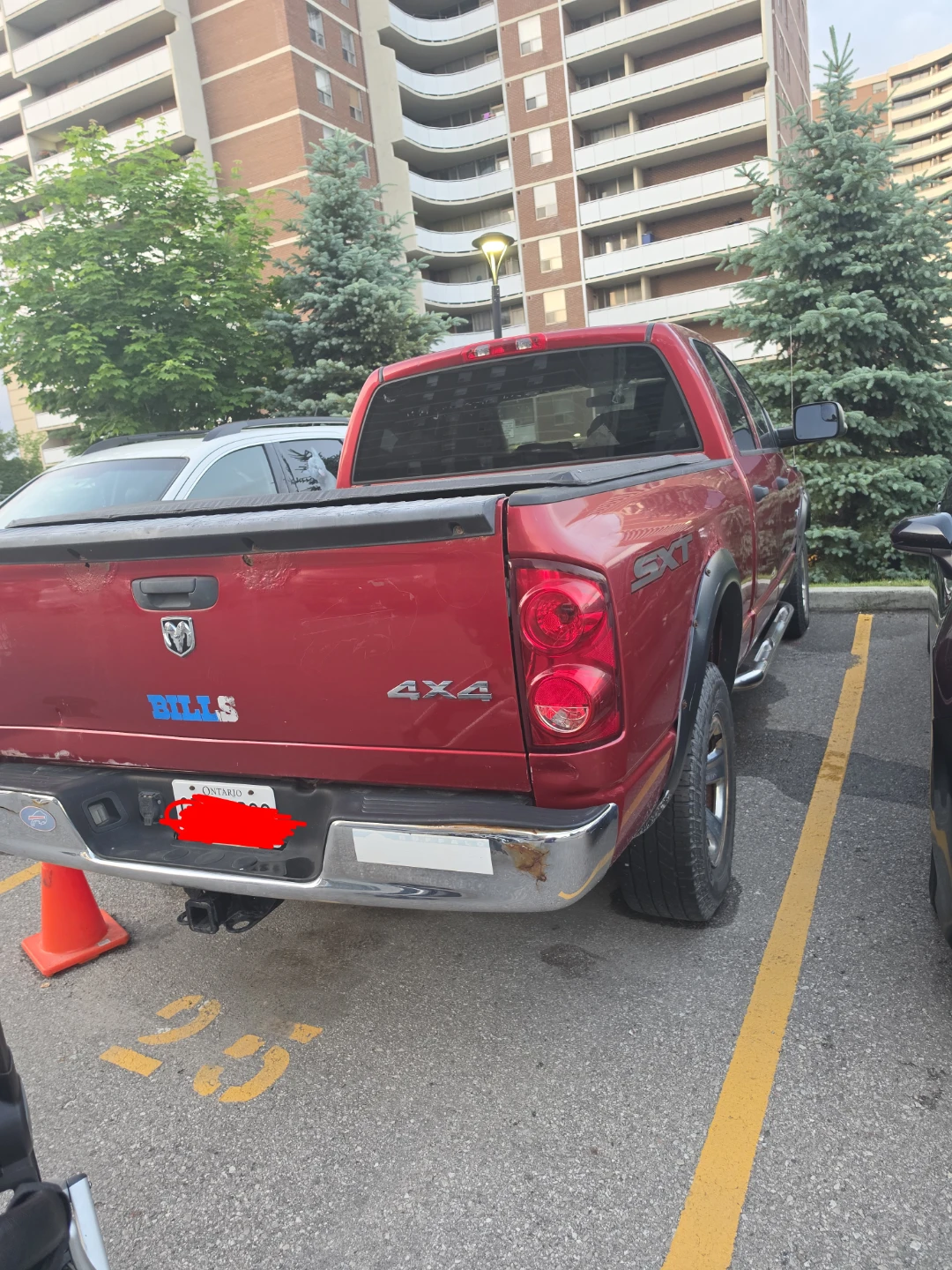 Red Dodge Ram 1500 Pickup Truck - photo 4