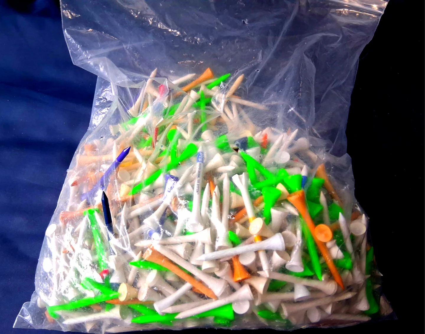 Bag of Mixed Golf Tees