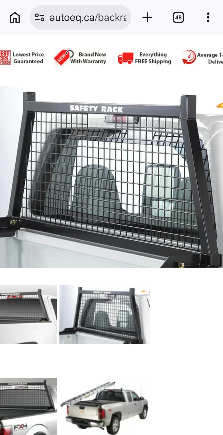 Back Rack Ladder Rack