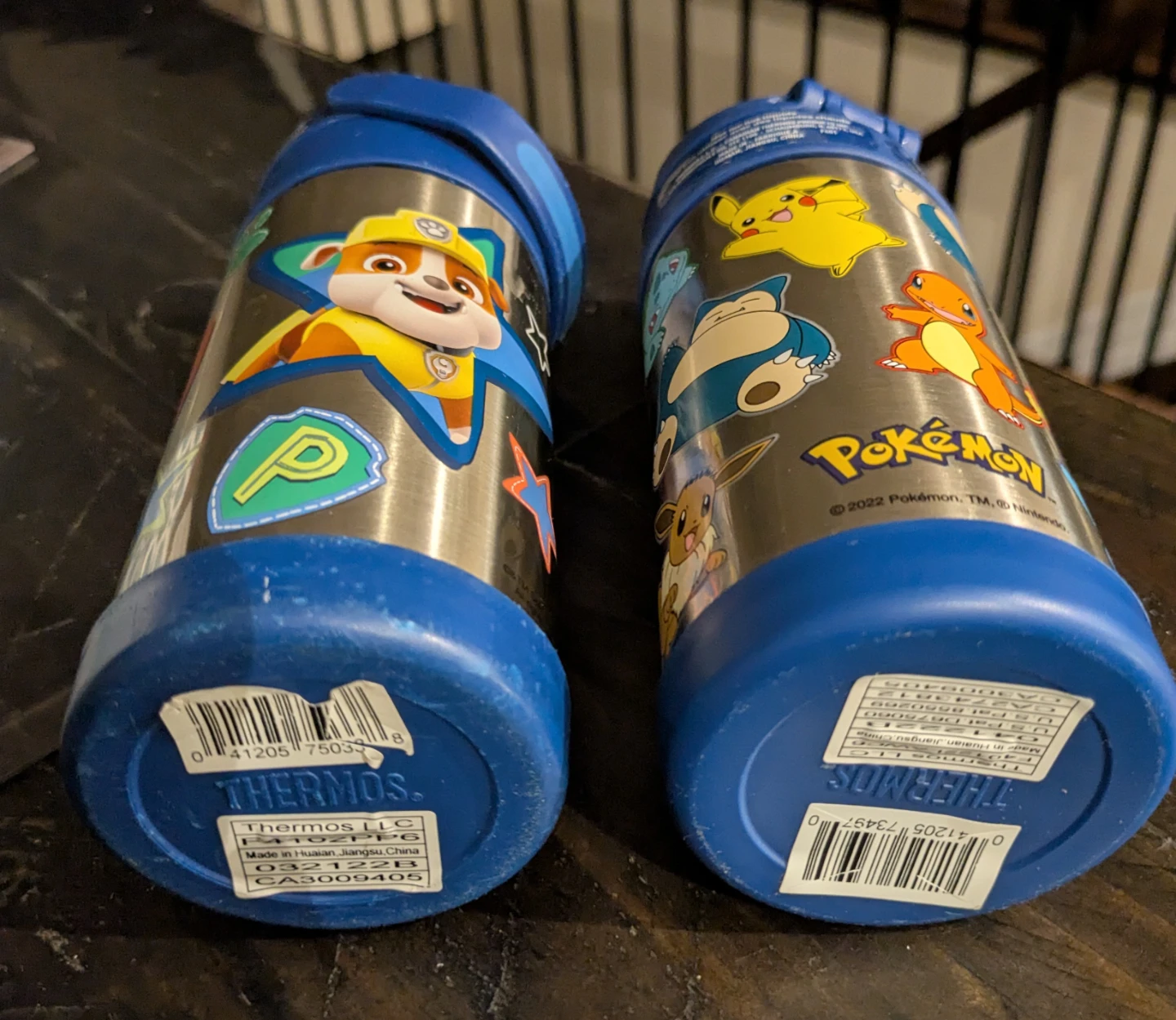 Thermos funtainer 12 OZ - Pokémon (NEW) and Paw Patrol (EUC) - photo 4