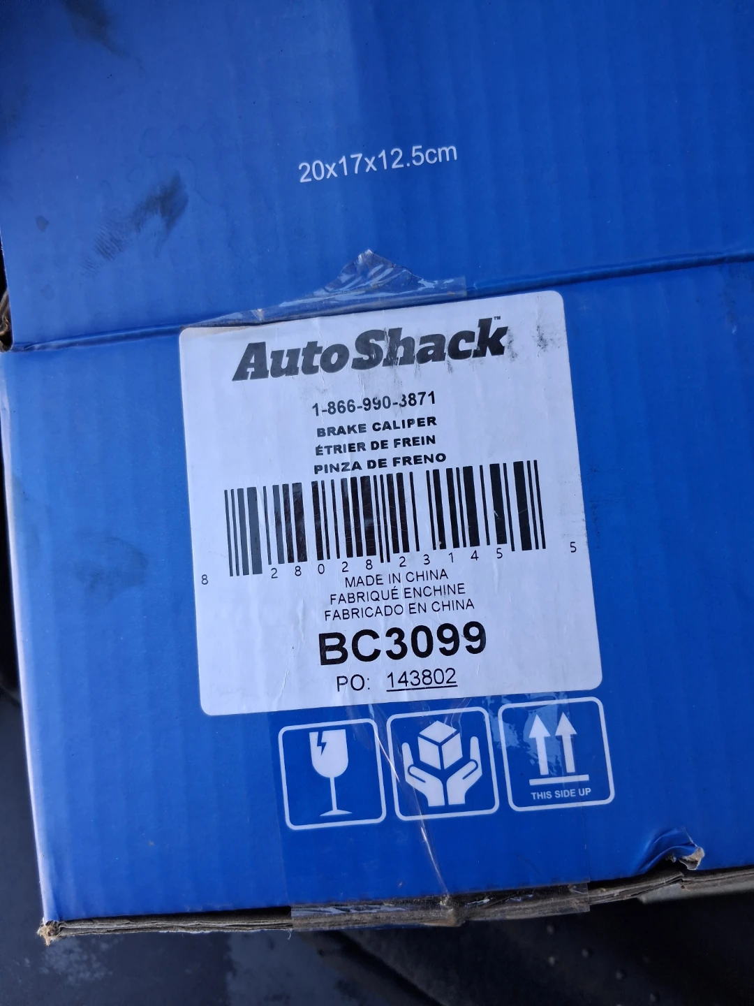 AutoShack Brake Caliper BC3098 - photo 4