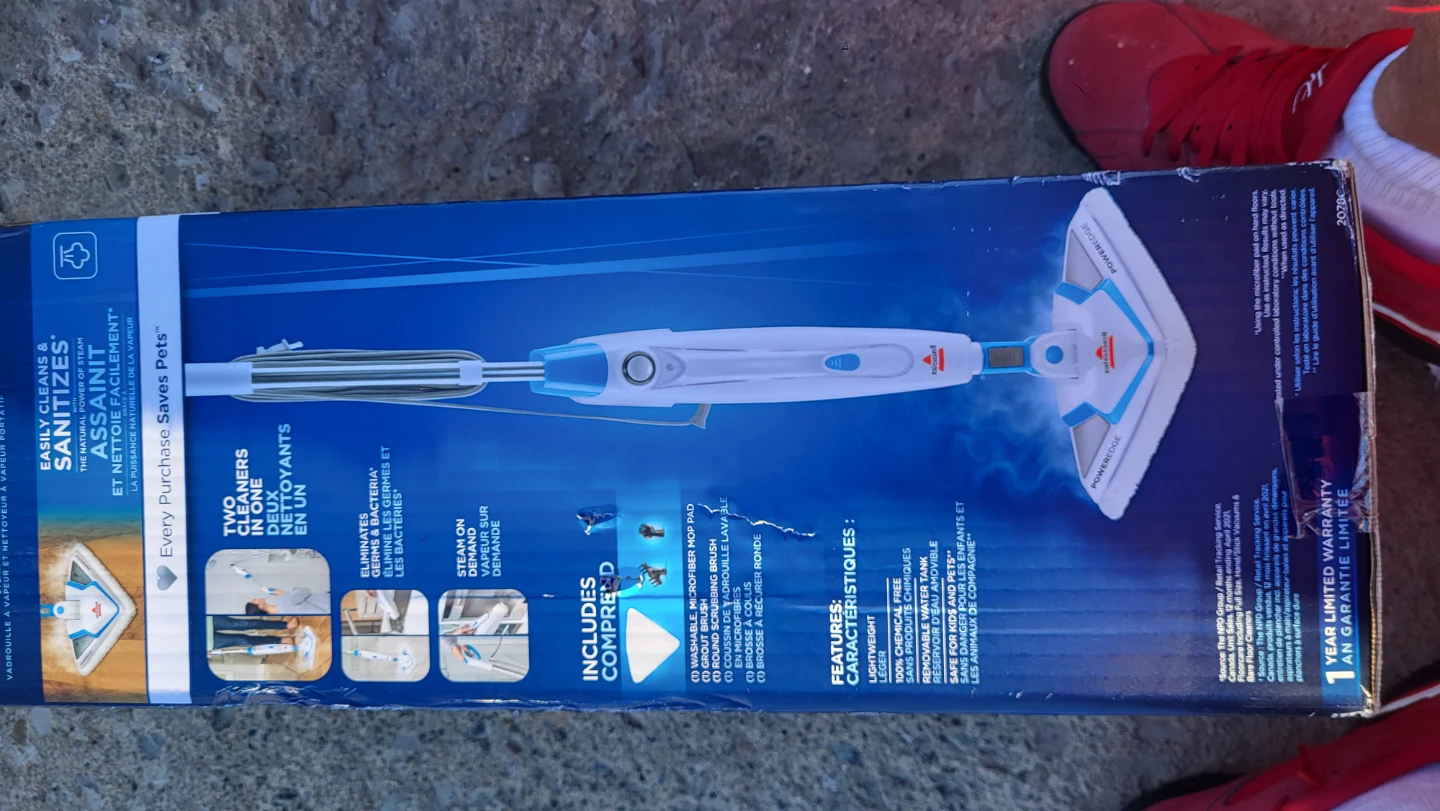 Bissell PowerEdge 2-in-1 Multi-Surface Steam Mop