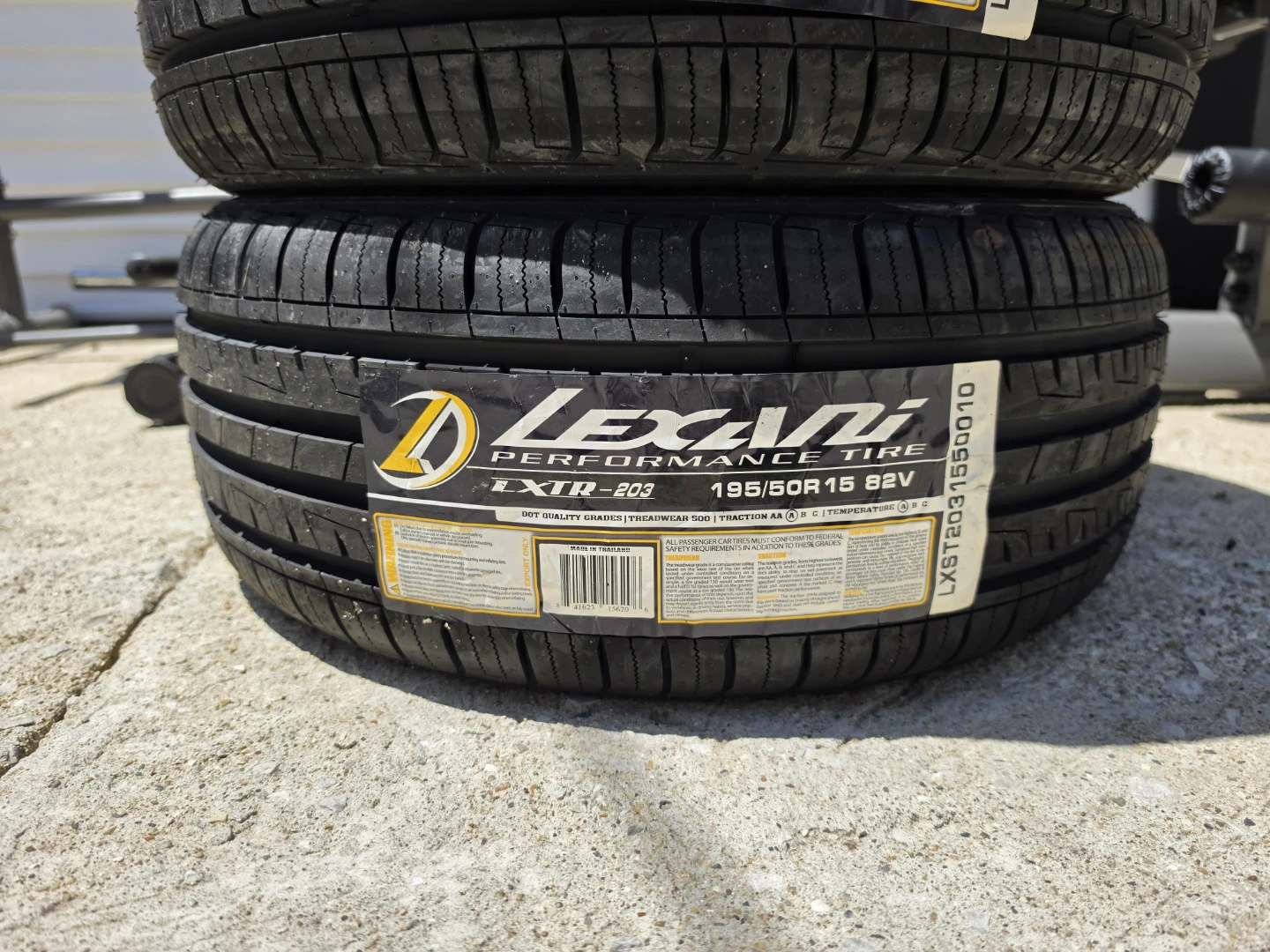 New 15 inch Lexani tires 195/50R15 - photo 3