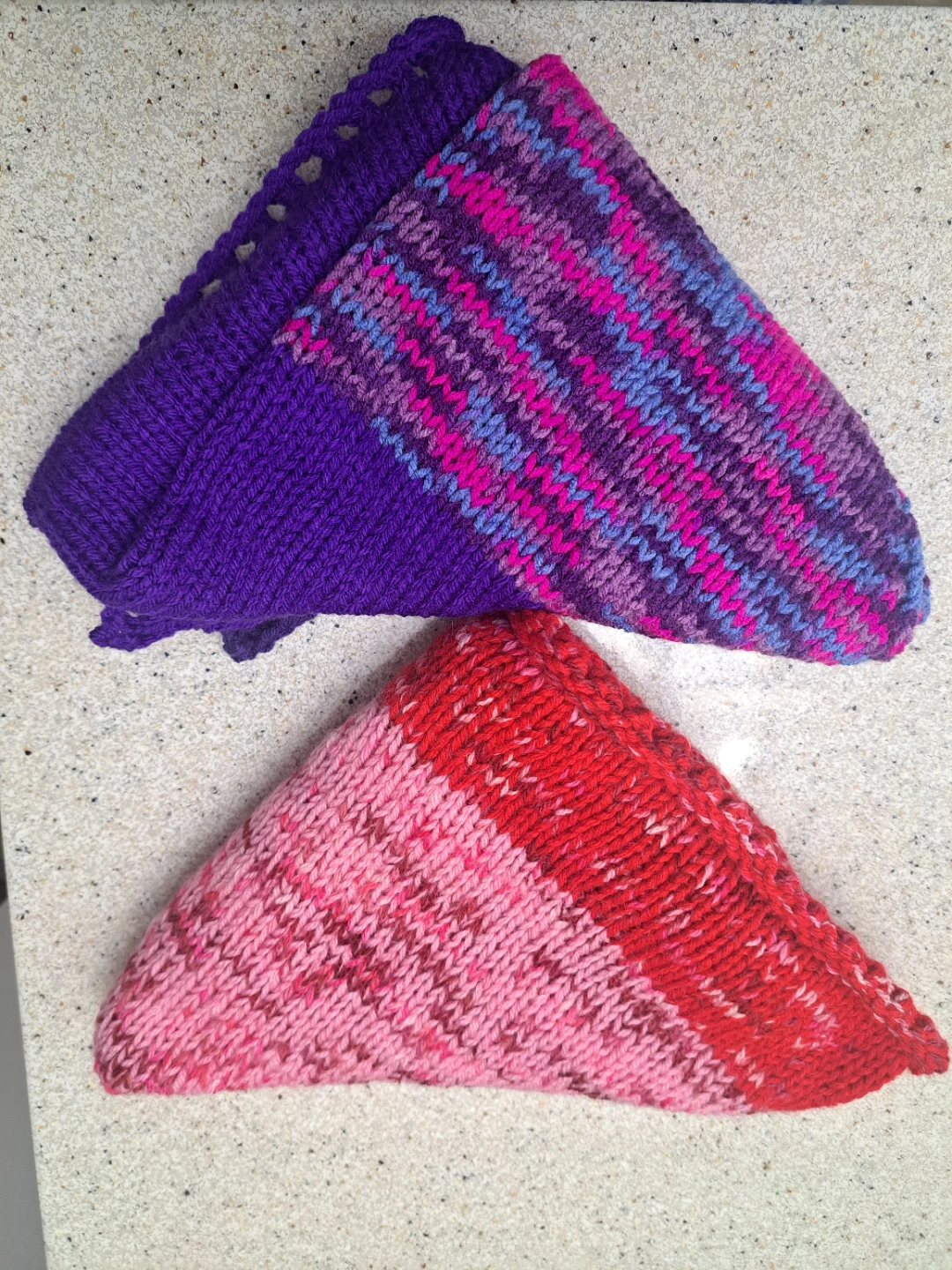 Long knitted bandana