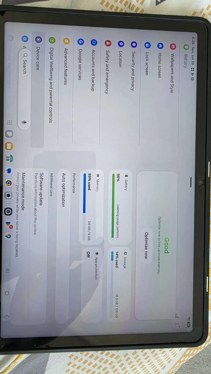 Samsung Galaxy Tab S9 FE (128GB Gray)