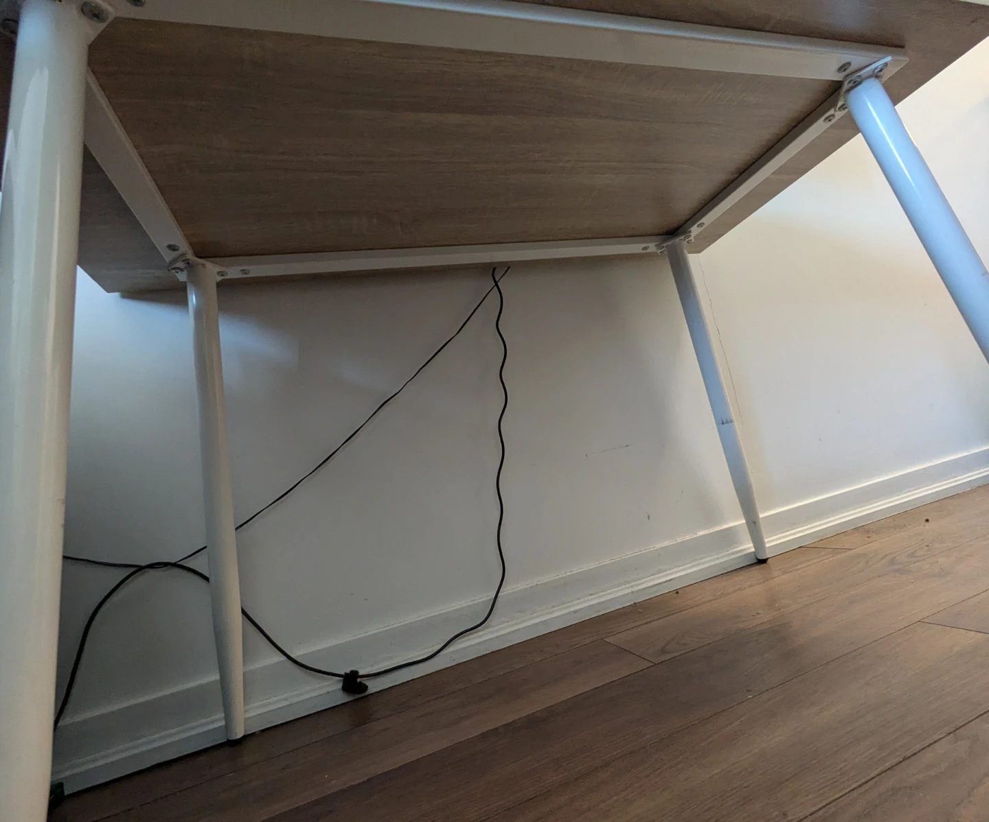 Light Wood Desk with Drawer - photo 5