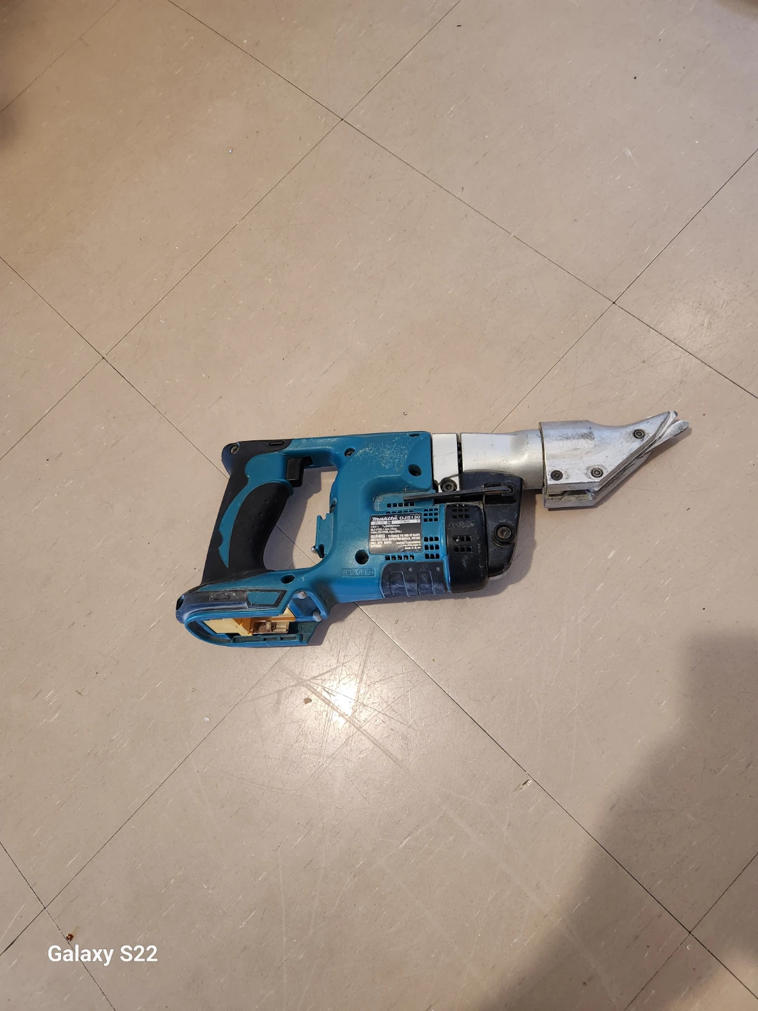Makita Cordless Metal Shears