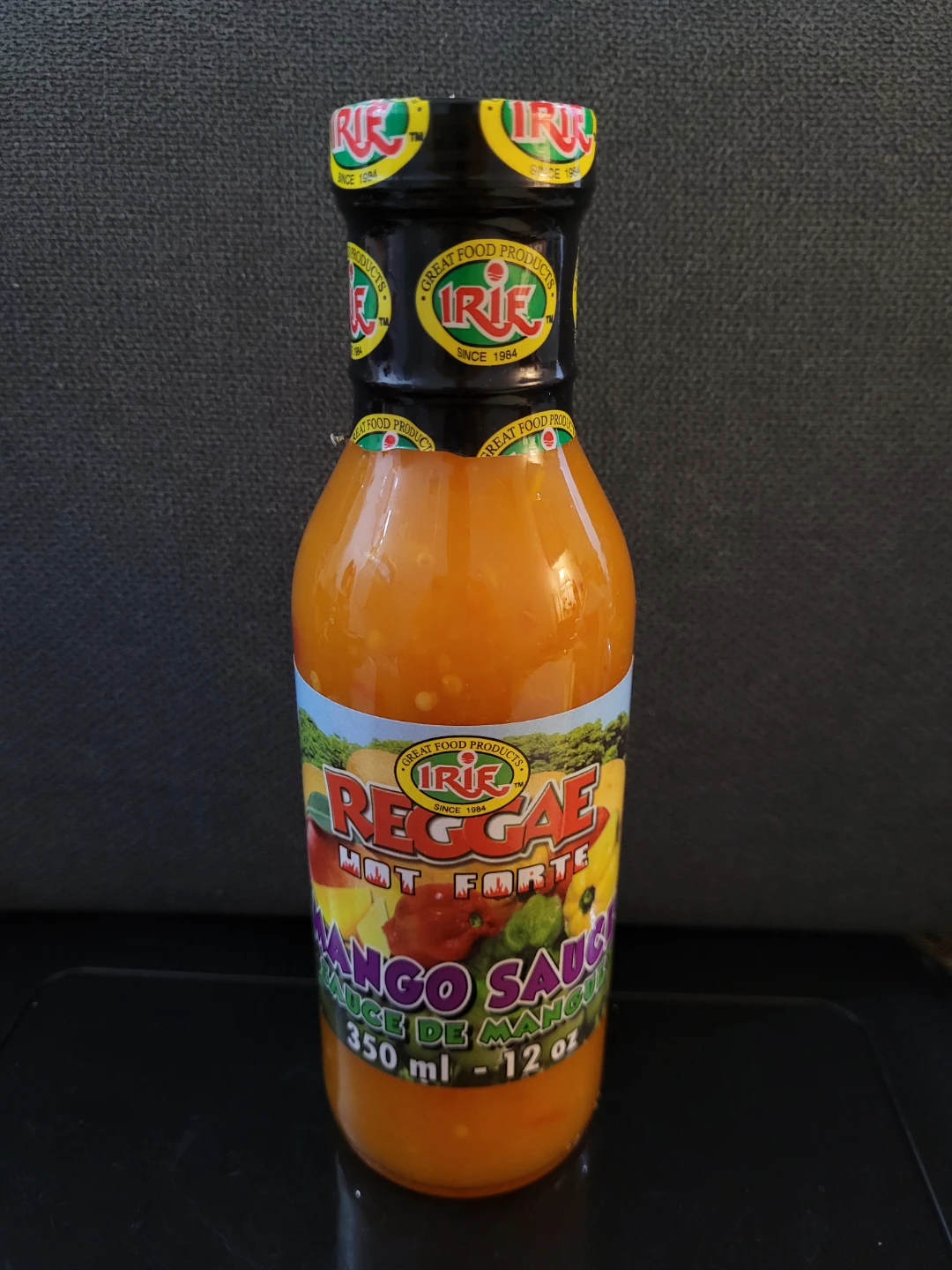 Irie Reggae "Mmm! Fuerte" Mango Sauce 350 mL