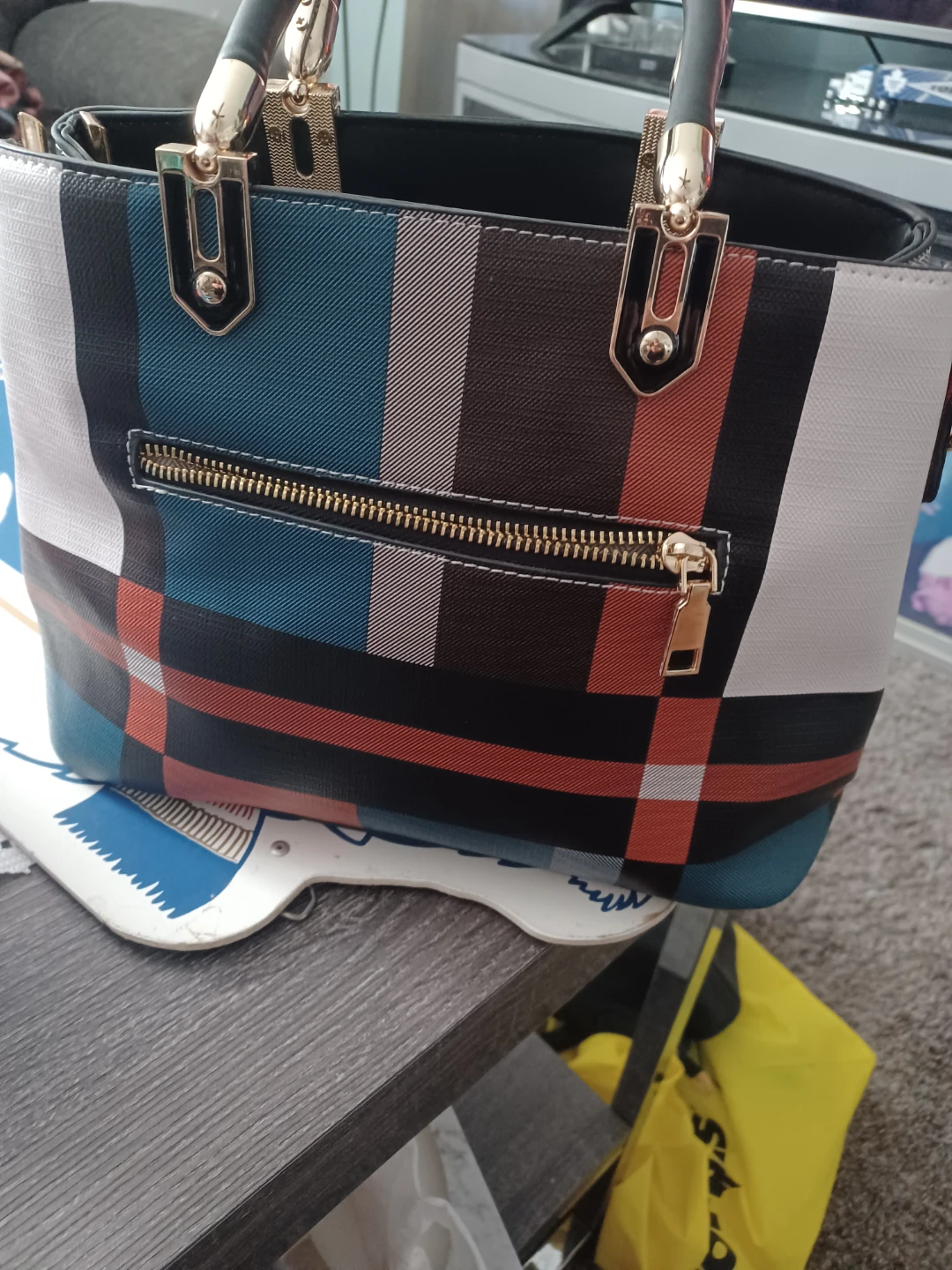 Plaid Tote Handbag - photo 2