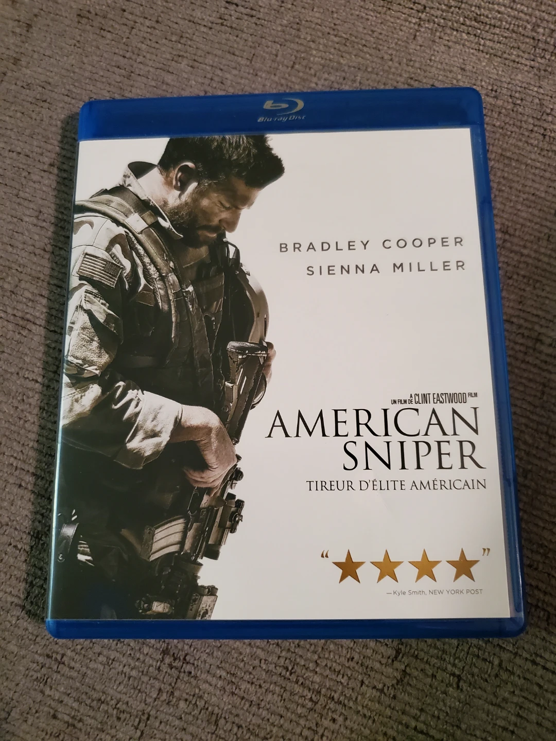 American Sniper Blu-ray ⚽
