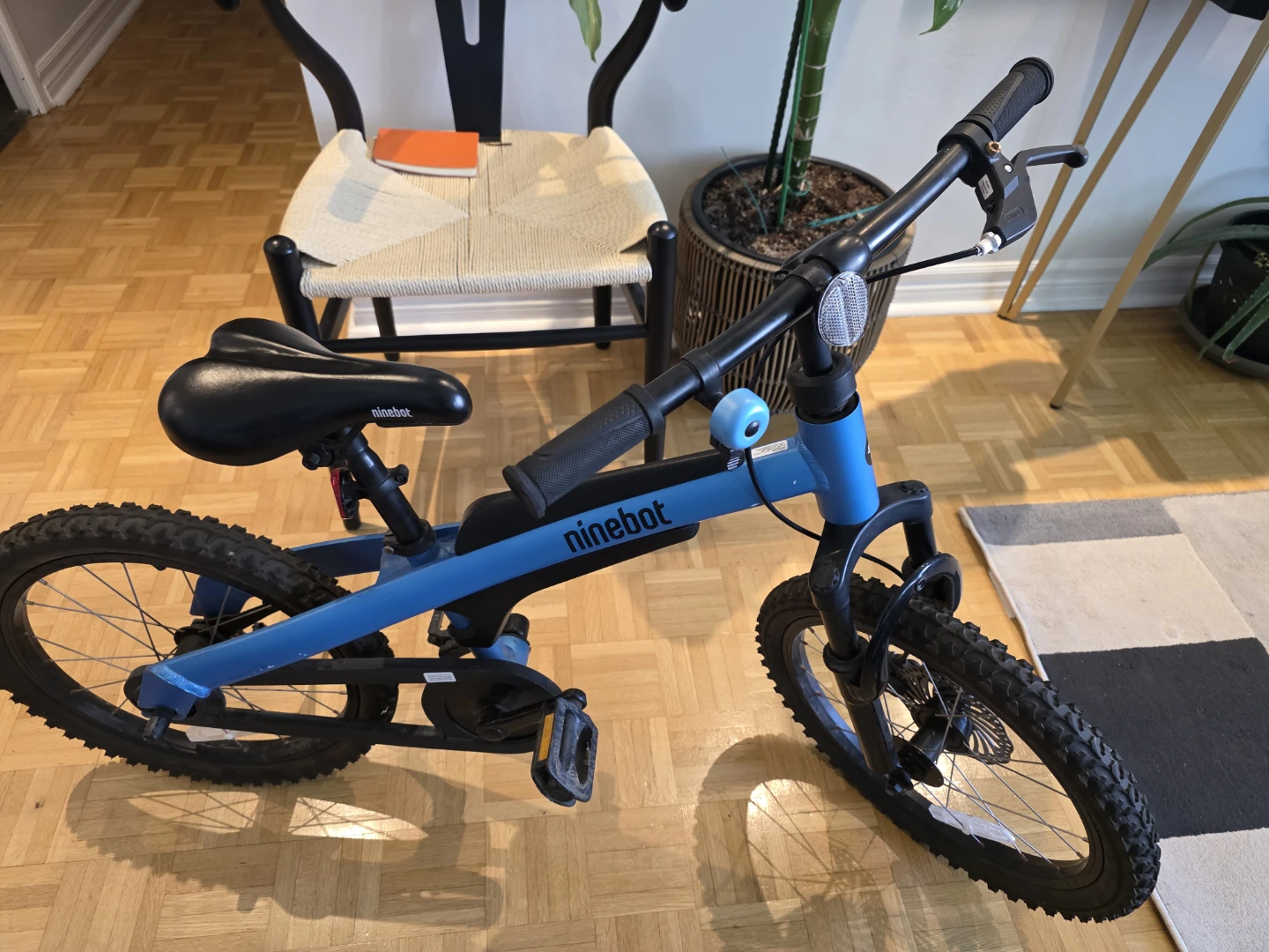 Blue Ninebot Kids Bicycle