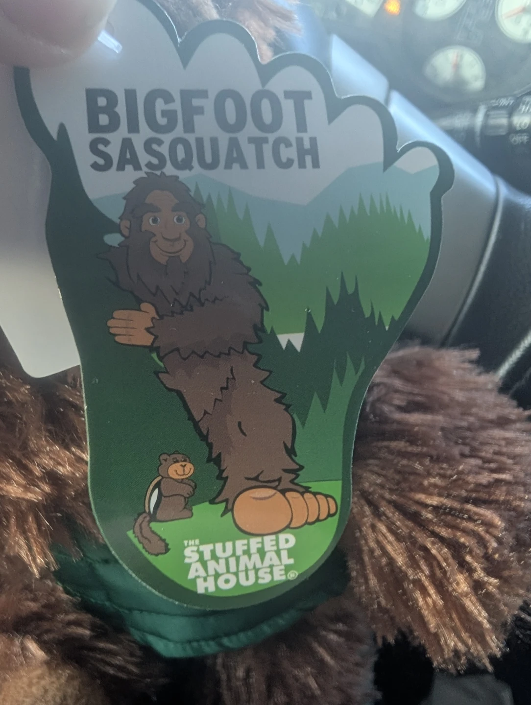 The Stuffed Animal House Bigfoot Sasquatch Plush Toy - photo 3
