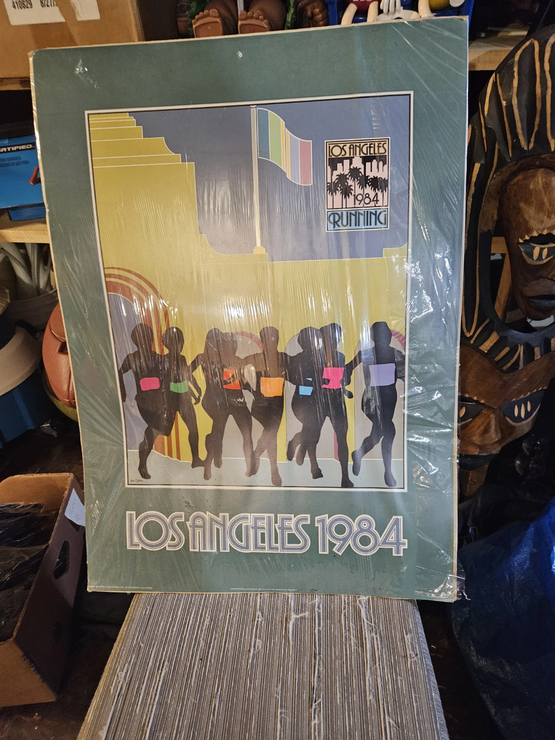 Los Angeles 1984 Running Poster - photo 2