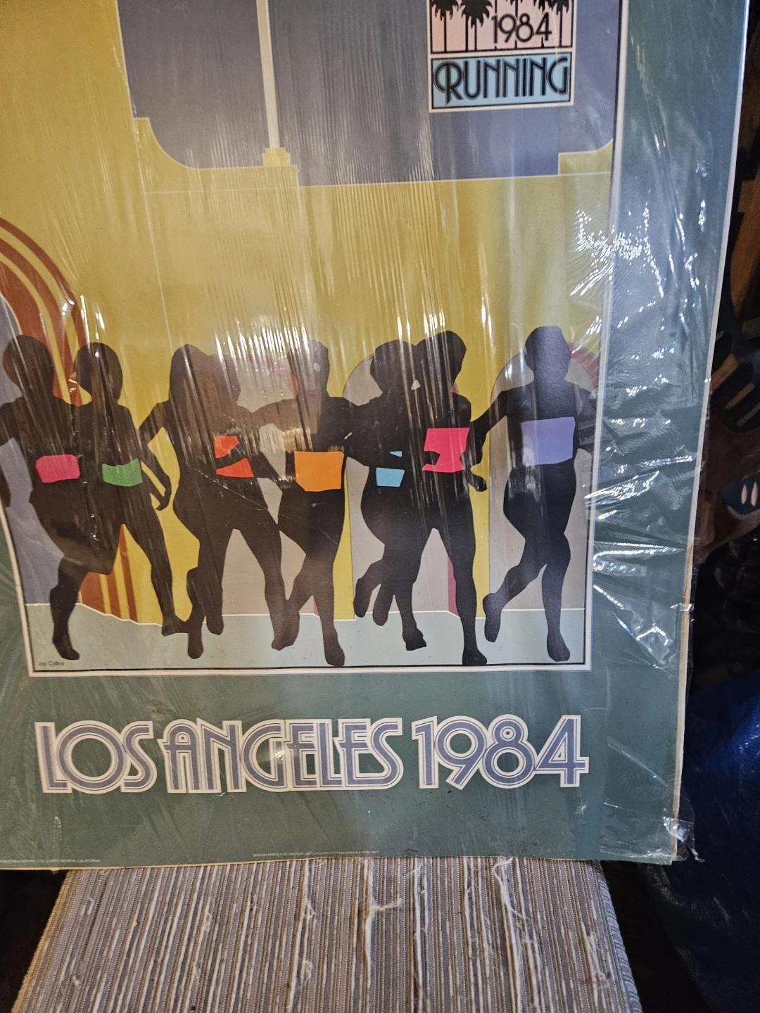 Los Angeles 1984 Running Poster - photo 3