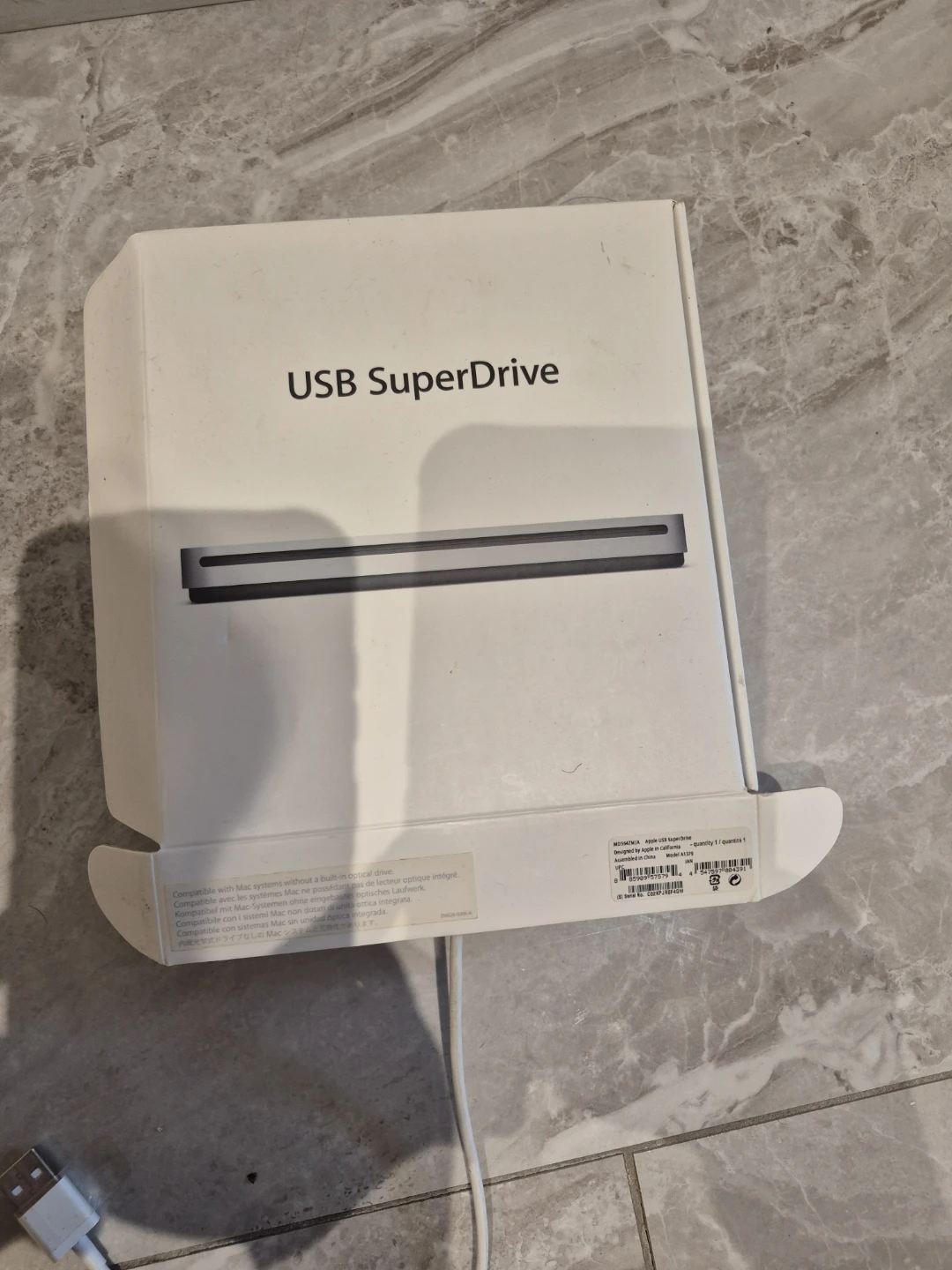 Apple USB SuperDrive External CD/DVD Drive