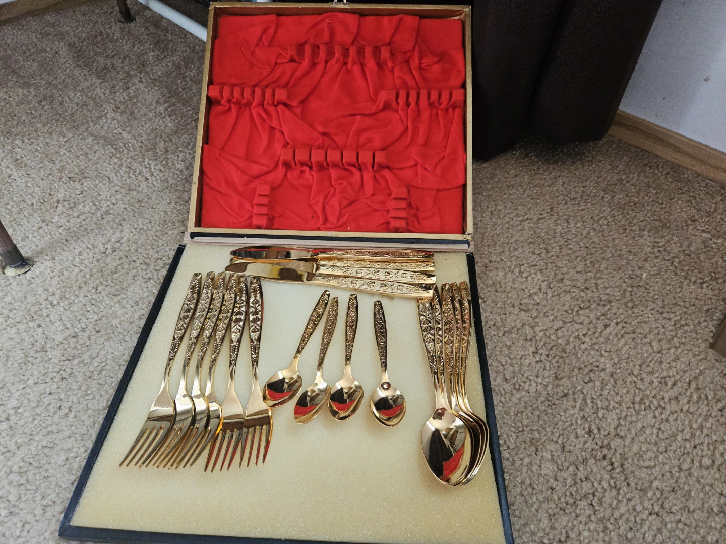 Lumiere 22-carat Gold-Plated Cutlery Set - photo 3
