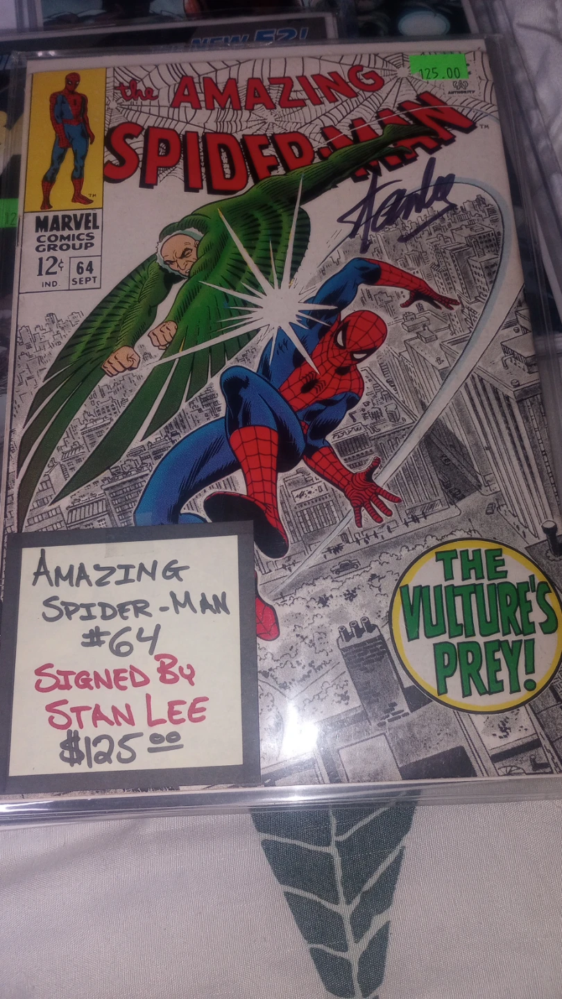 The Amazing Spider-Man #64 Signed by Stan Lee