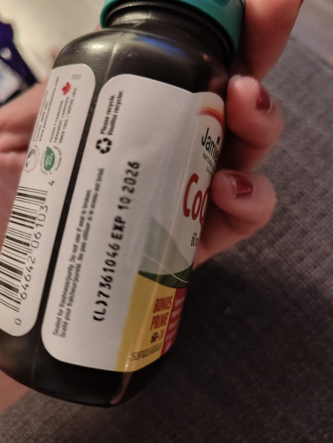 Jamieson CoQ10 60 mg Softgels - photo 2