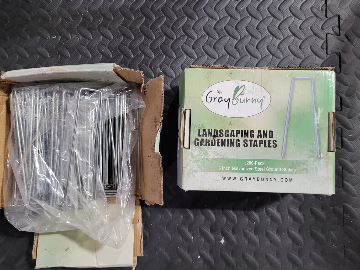 Landscaping Staples Heavy duty Galvanized