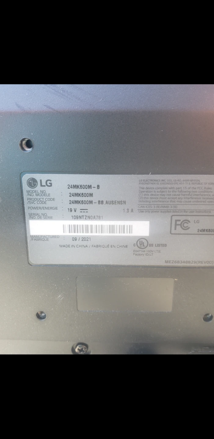 LG 24MK600M-B 24" Monitor - photo 2